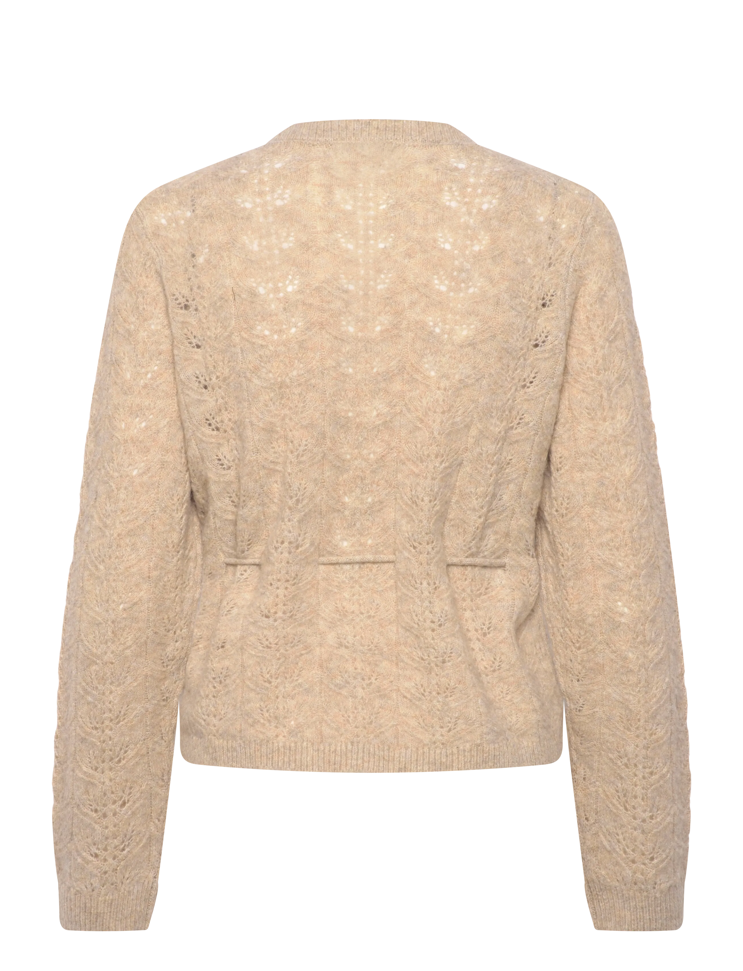 JDY - JDYMOON LIFE L/S TIE CARDIGAN KNT - cardigans - camel - 2
