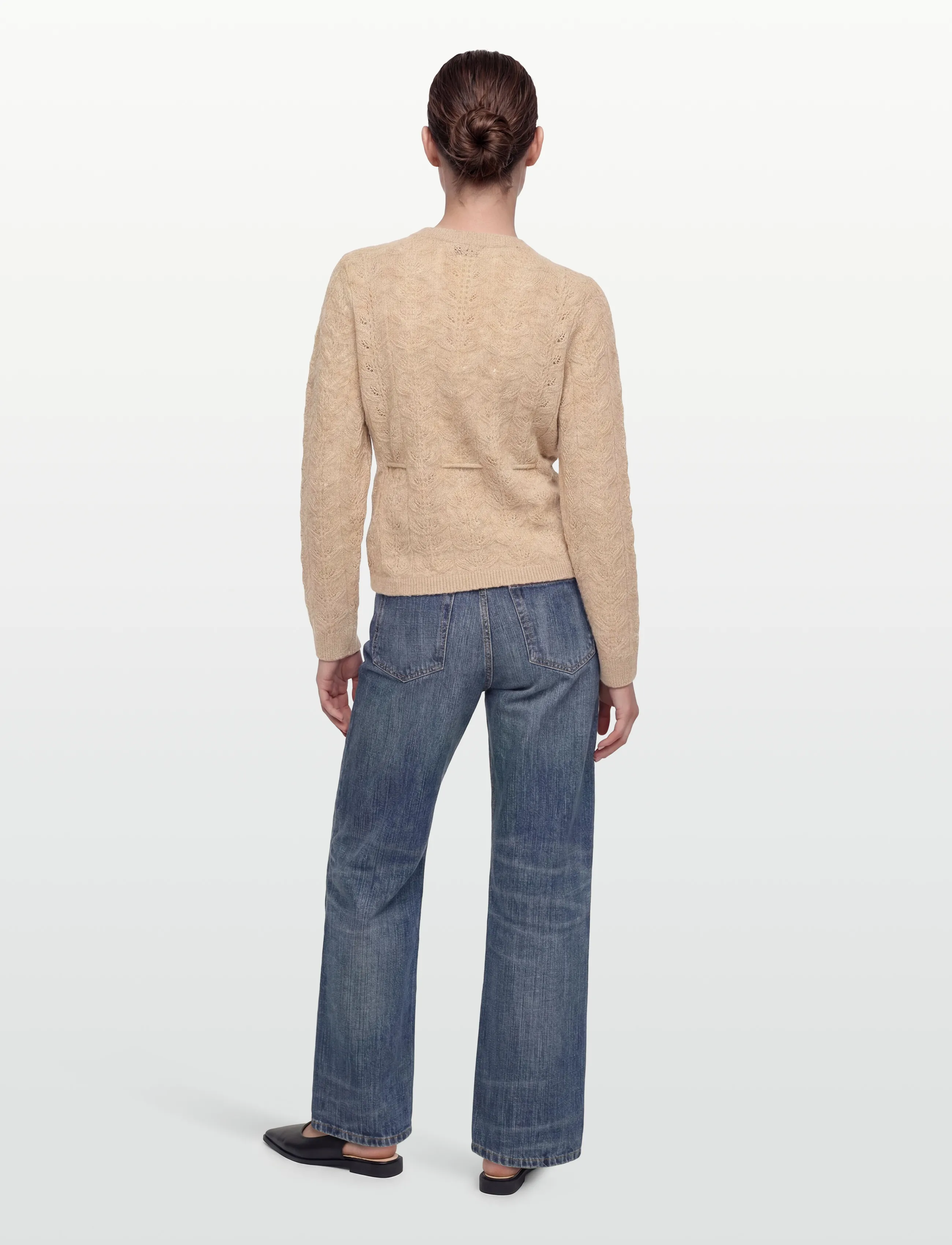 Jdymoon Life L/S Tie Cardigan Knt 3