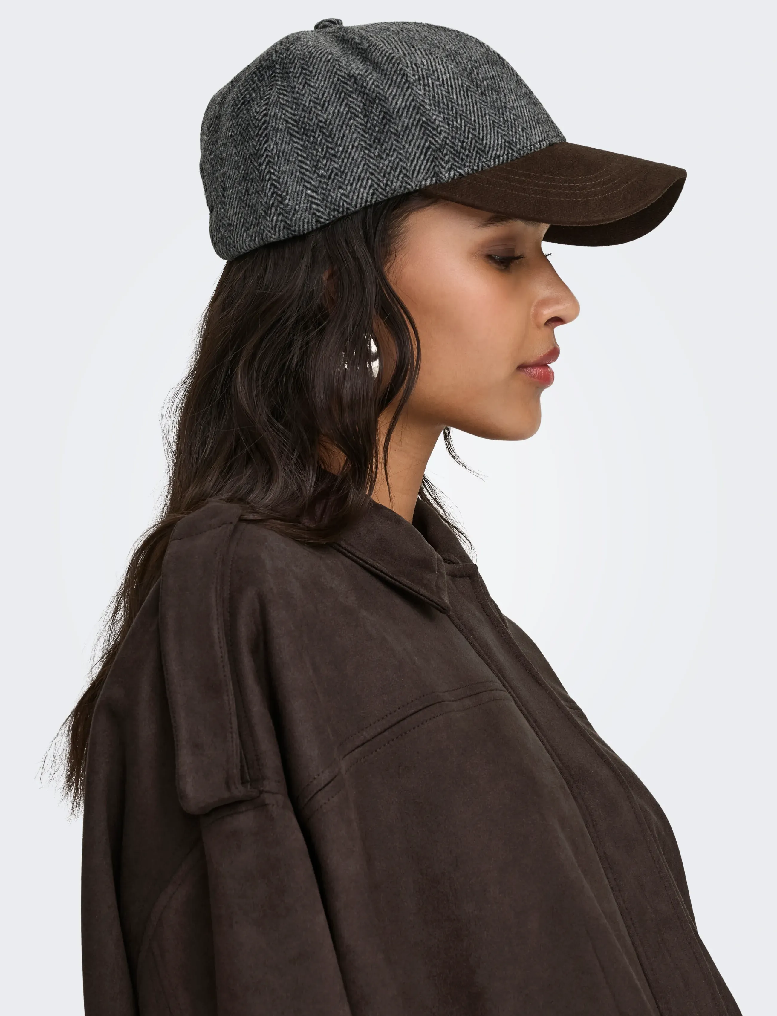 JDY - JDYNIA FAUX SUEDE BAT JACKET OTW NOOS - kevadjakid - chocolate torte - 5