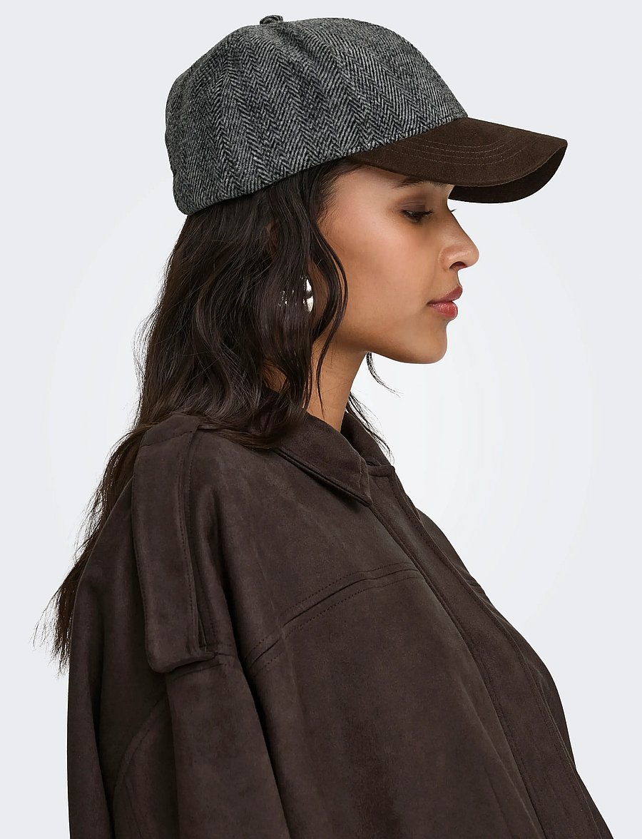 JDY - JDYNIA FAUX SUEDE BAT JACKET OTW NOOS - lette jakker - chocolate torte - 5