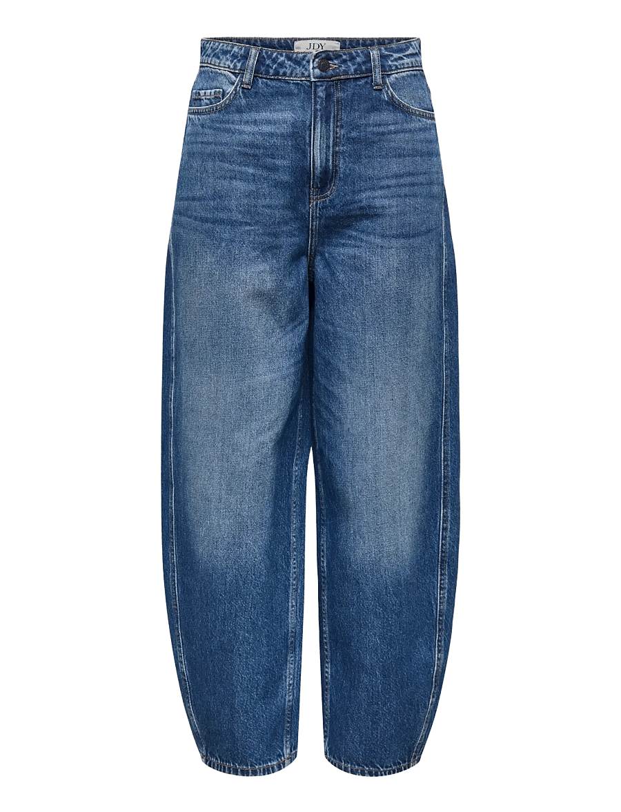 JDY - JDYSUSIE MW BARREL MB JEANS DNM NOOS - barrel jeans - medium blue denim - 1