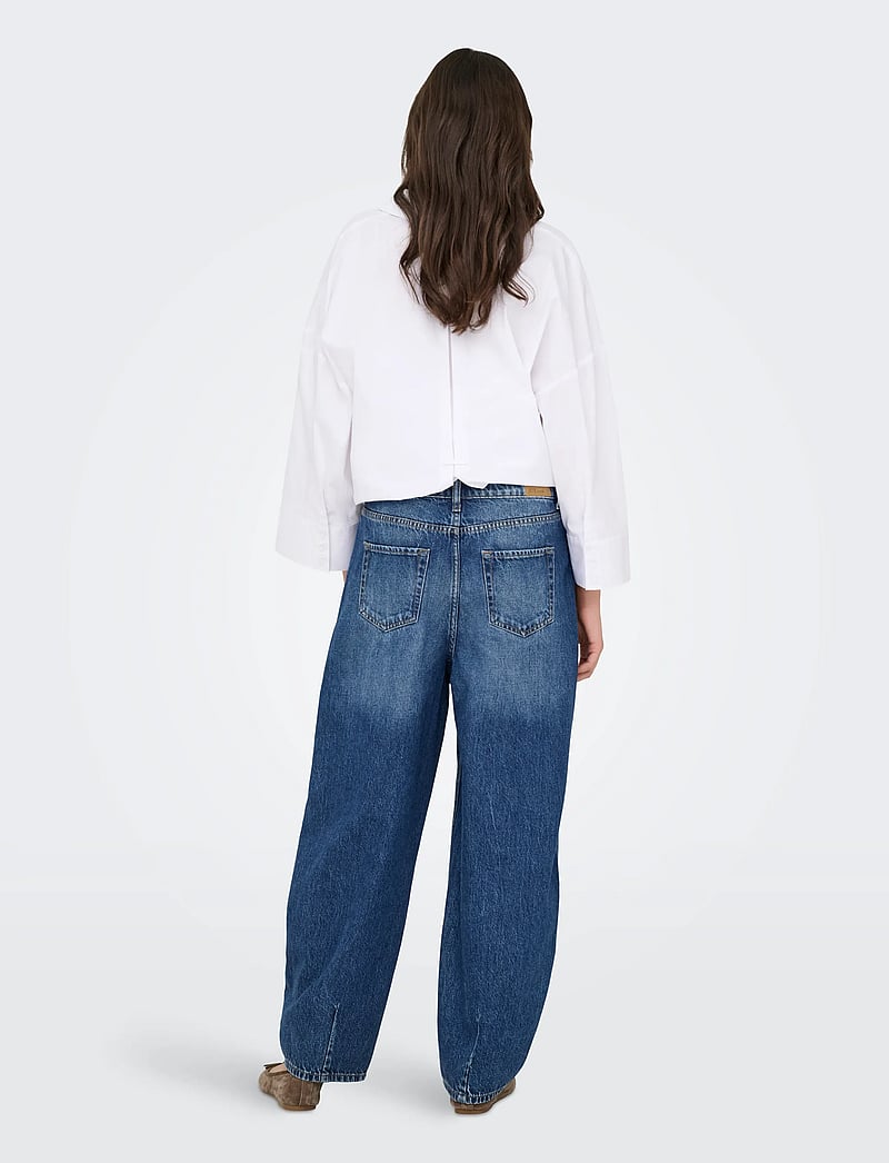 JDY - JDYSUSIE MW BARREL MB 1013 JNSDNM NOOS - barrel jeans - medium blue denim - 3