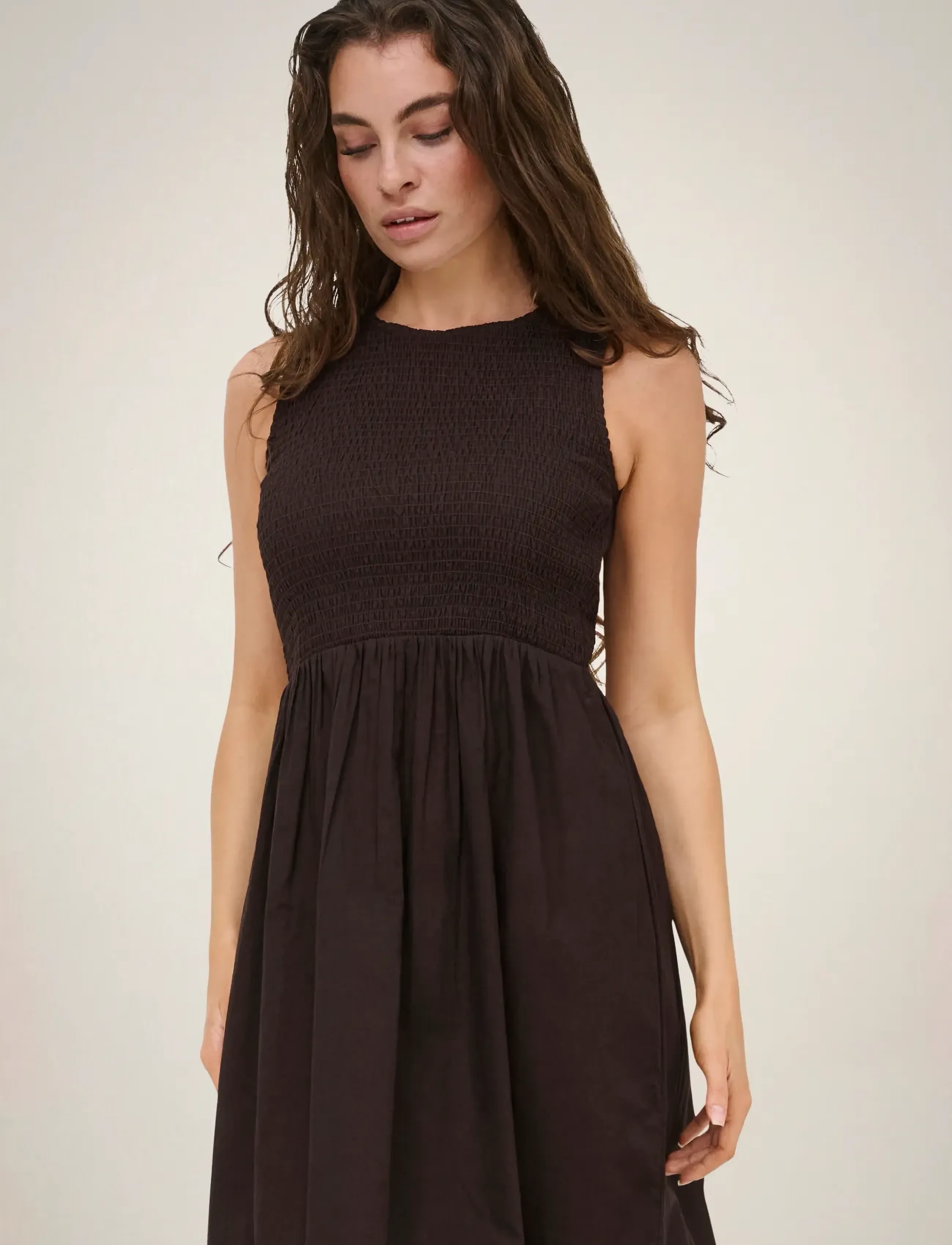 JDY Jdydiego S/L Smock Midi Dress Wvn Noos klänningar dam – bild 6