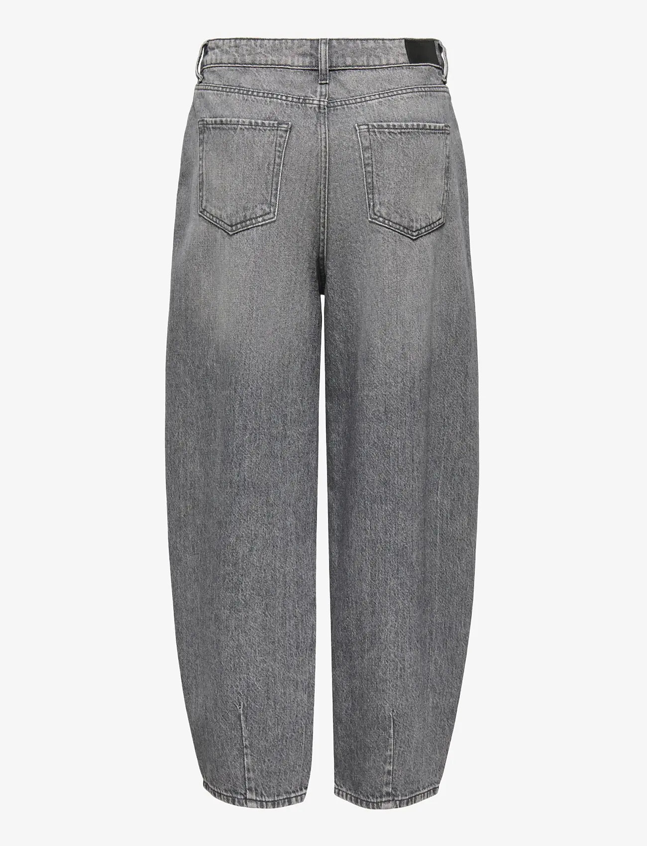 JDY - JDYSUSIE MW BAR MG 1031 JEANS DNM - barrel jeans - medium grey denim - 2