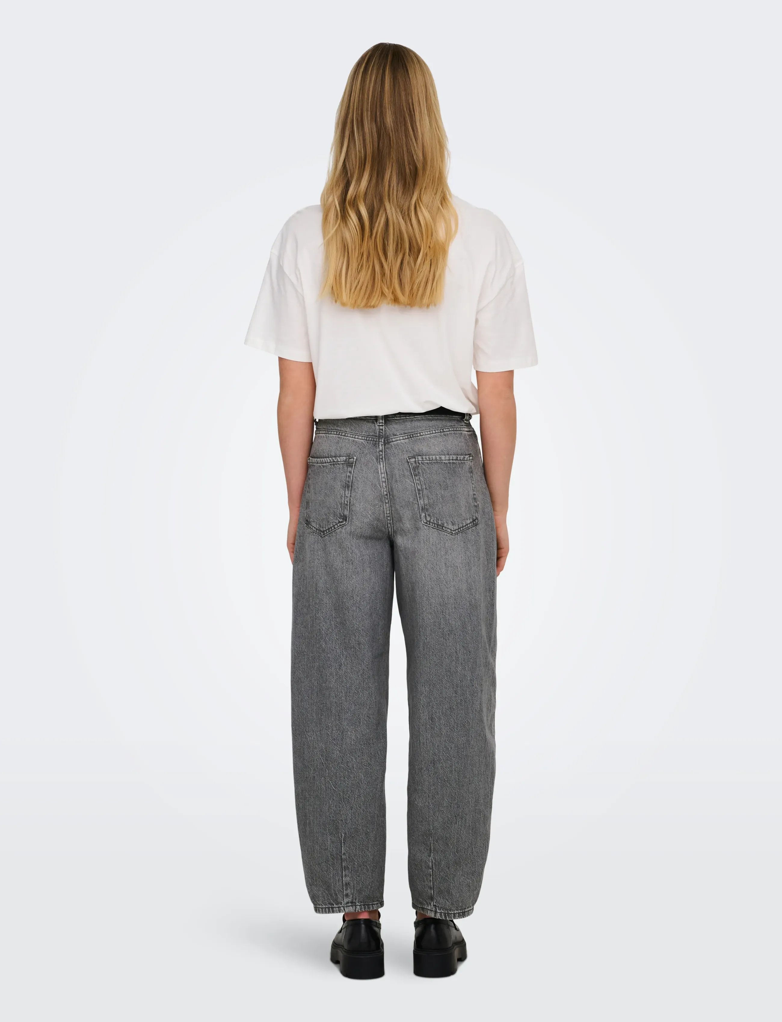 JDY - JDYSUSIE MW BAR MG 1031 JEANS DNM - statinės formos džinsai - medium grey denim - 3