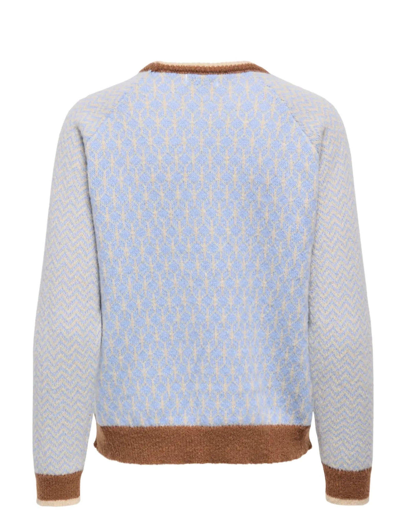 JDY - JDYBRYN LIFE L/S ONECK JACQ PULLOVER KNT - kampsunid - crÈme brÛlÉe - 2