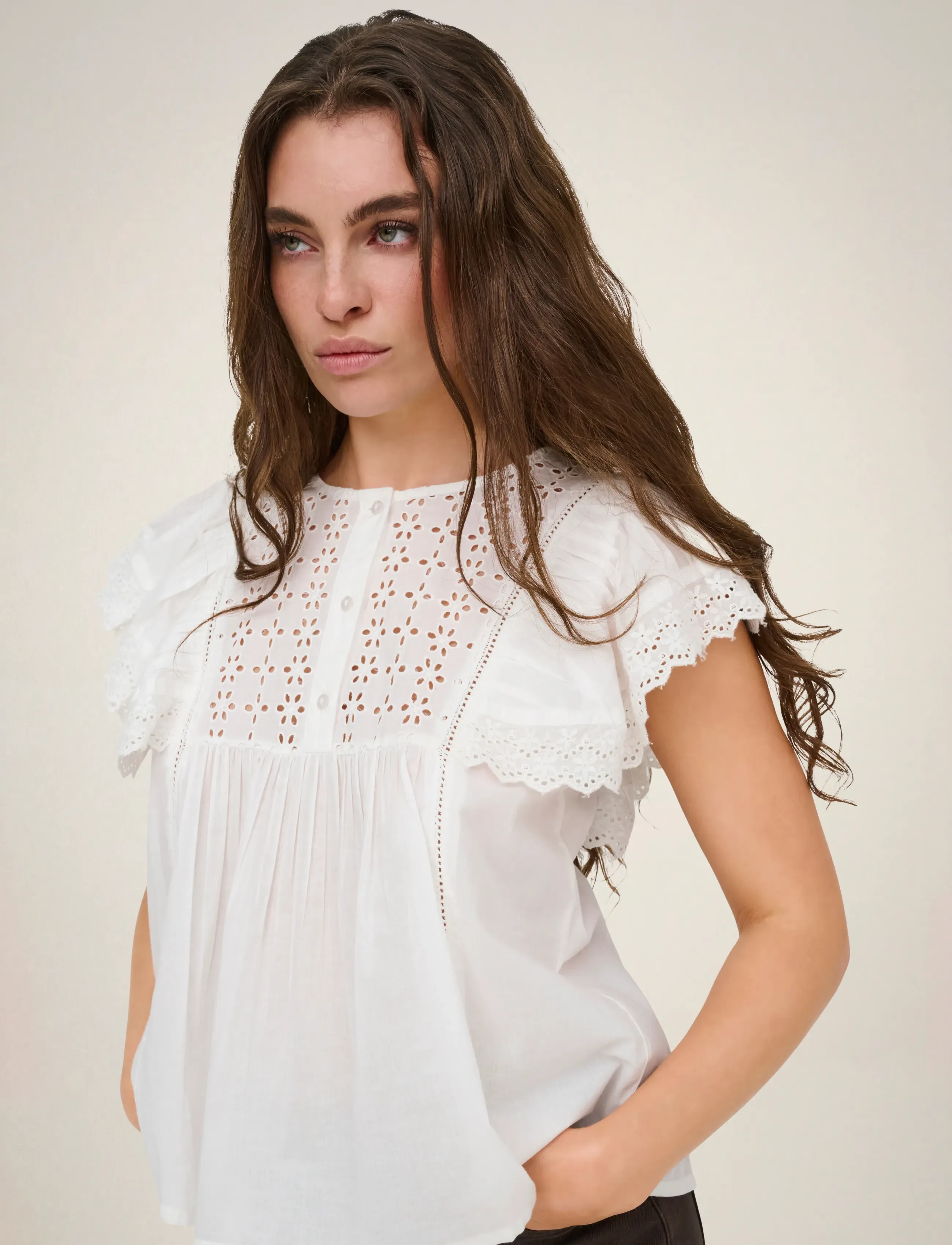 JDY Jdysigga S/S Top Wvn blusar dam – bild 6