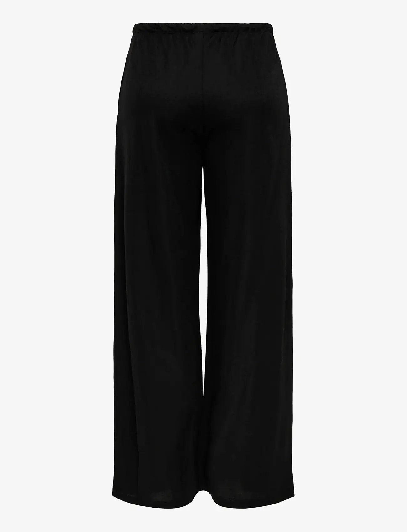 JDY - JDYLESLIE PANT JRS NOOS - bukser med brede ben - black - 2