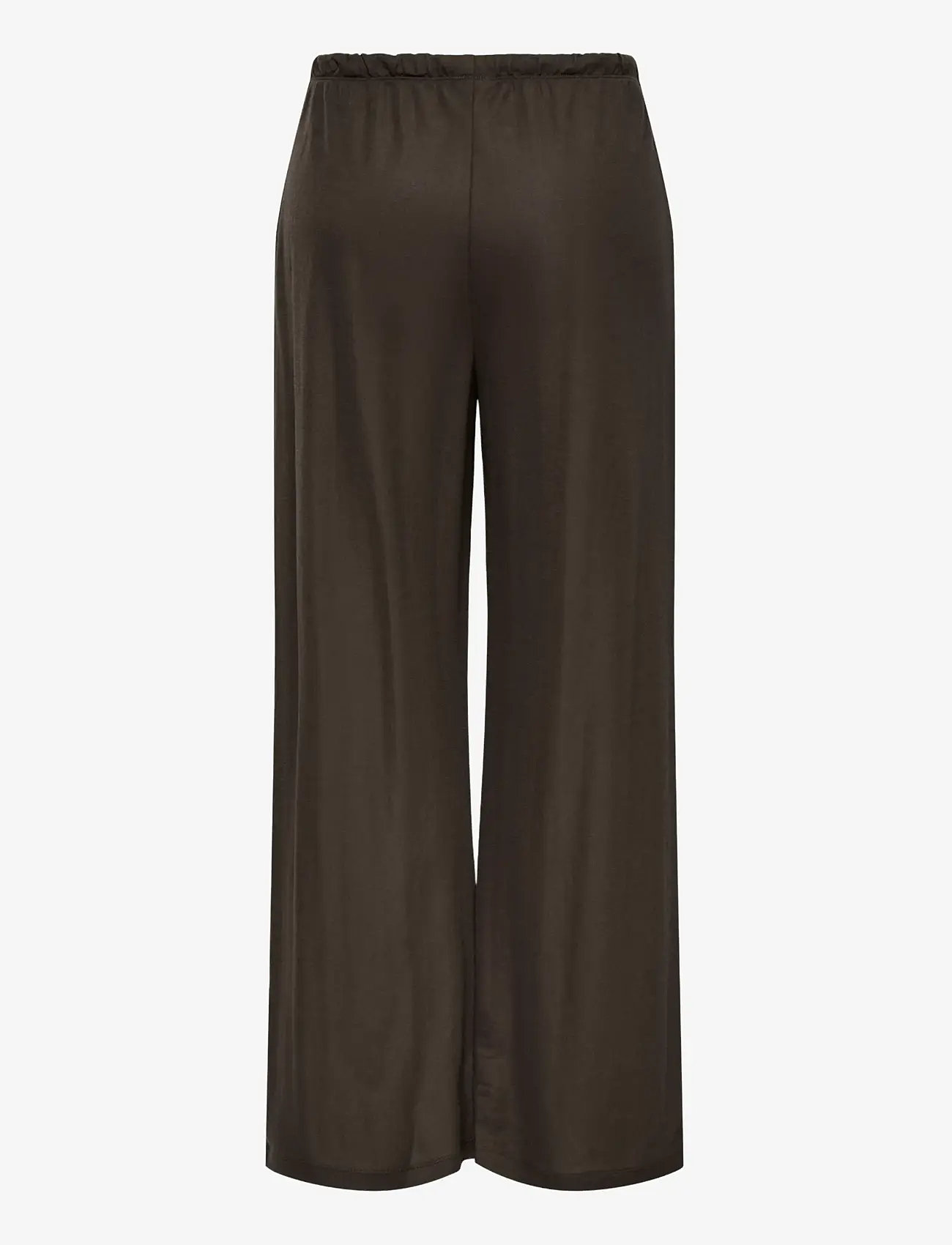 JDY - JDYLESLIE PANT JRS NOOS - bukser med brede ben - chocolate brown - 2