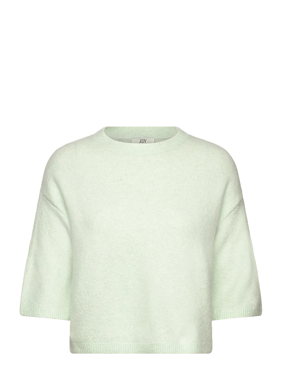 JDY - JDYCHLOE LIFE 3/4 ON PULLOVER KNT NOOS - striktrøjer - morning mist - 1