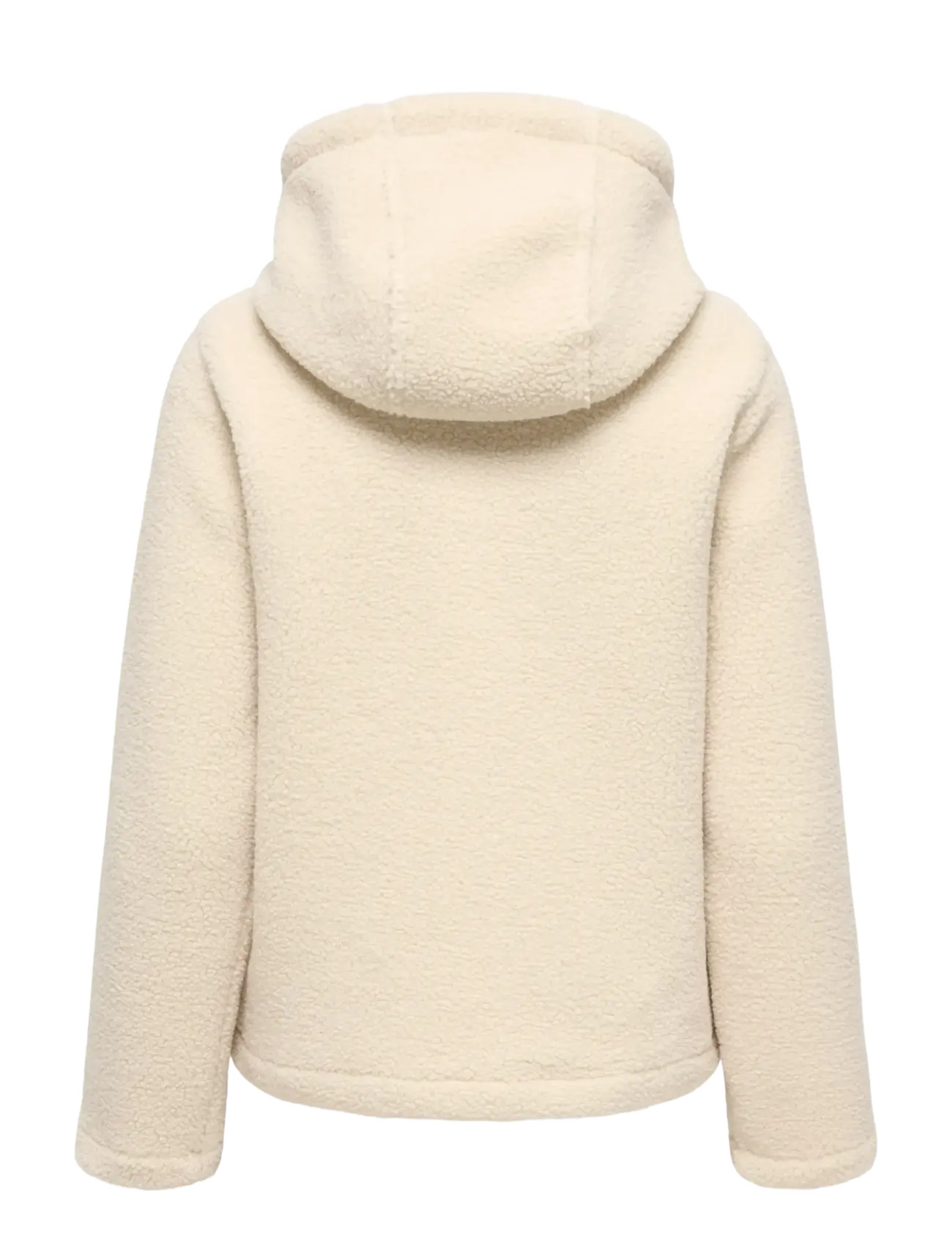 JDY - JDYREBA TEDDY HOOD JACKET OTW YFM - fleece og mellemlag - pumice stone - 2