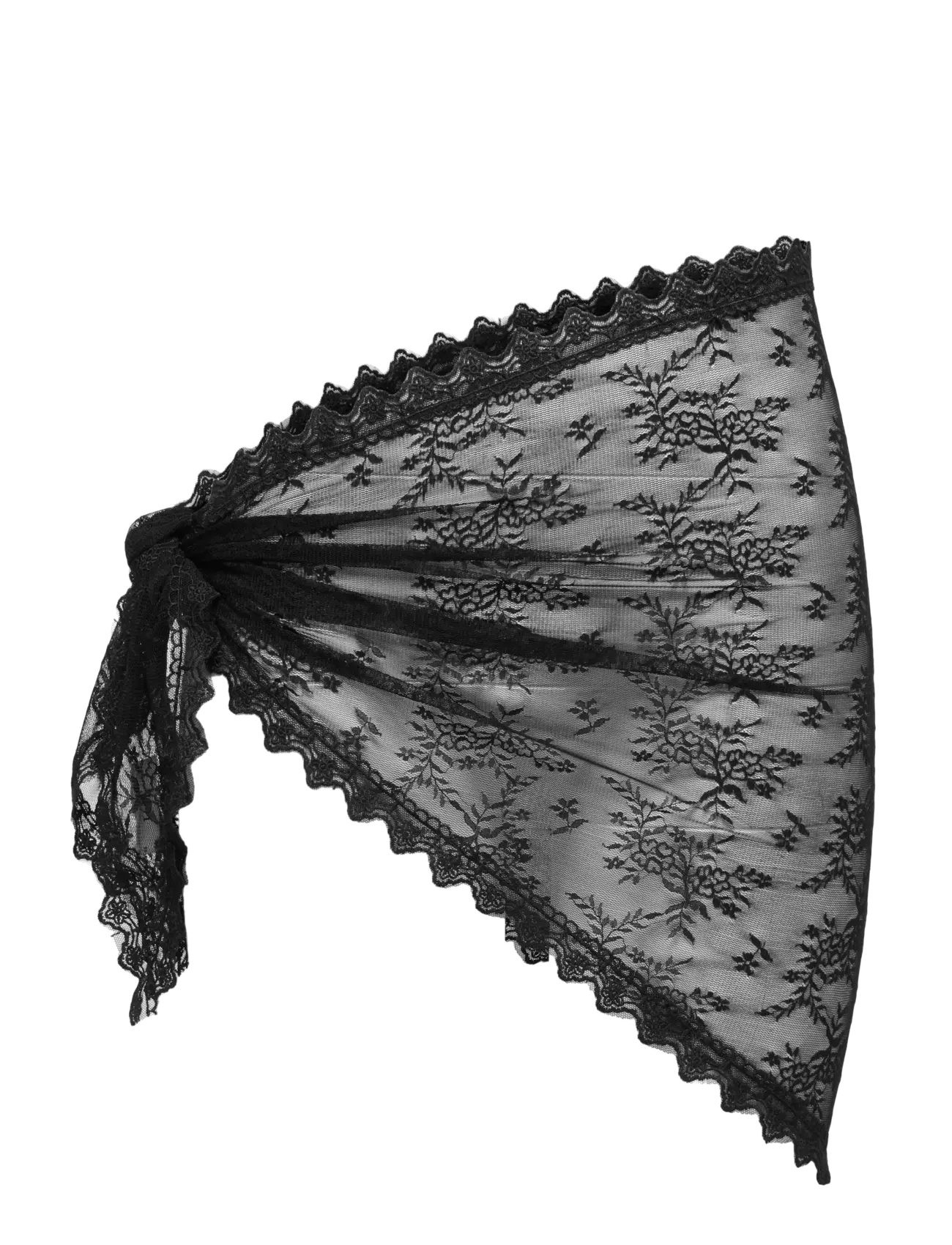 JDY JDYSAFIRA LACE SCARF WVN EXP - Schals - BLACK / black