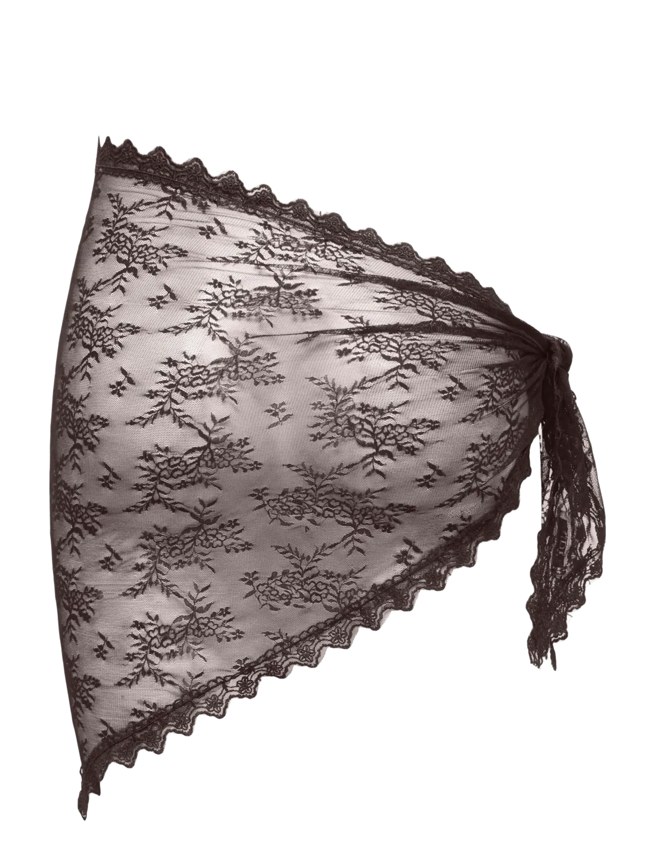 JDY - JDYSAFIRA LACE SCARF WVN EXP - chocolate torte - 1