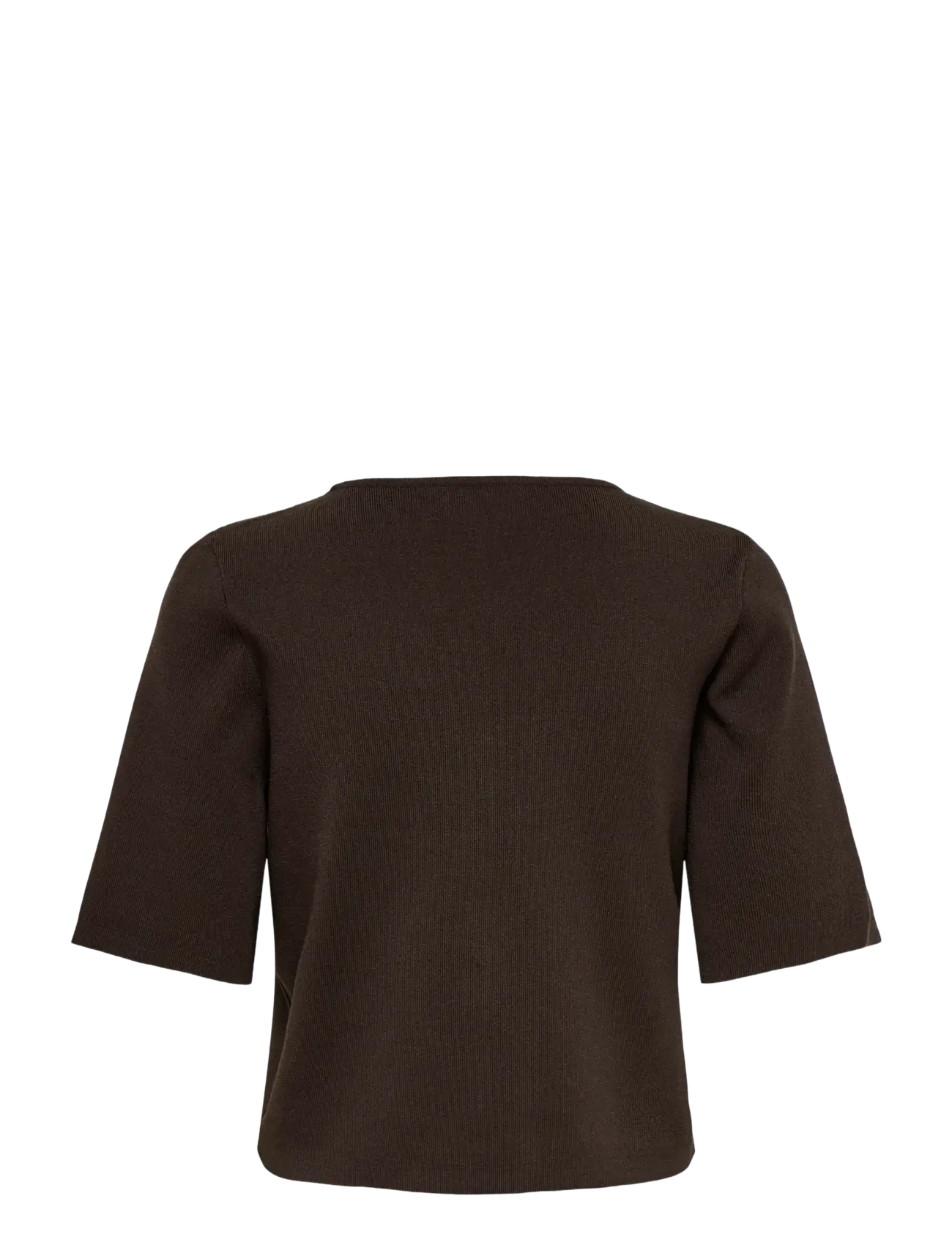 JDY - JDYASTRA 3/4 V-NECK BUTTON CARDIGAN KNT - coffee bean - 2