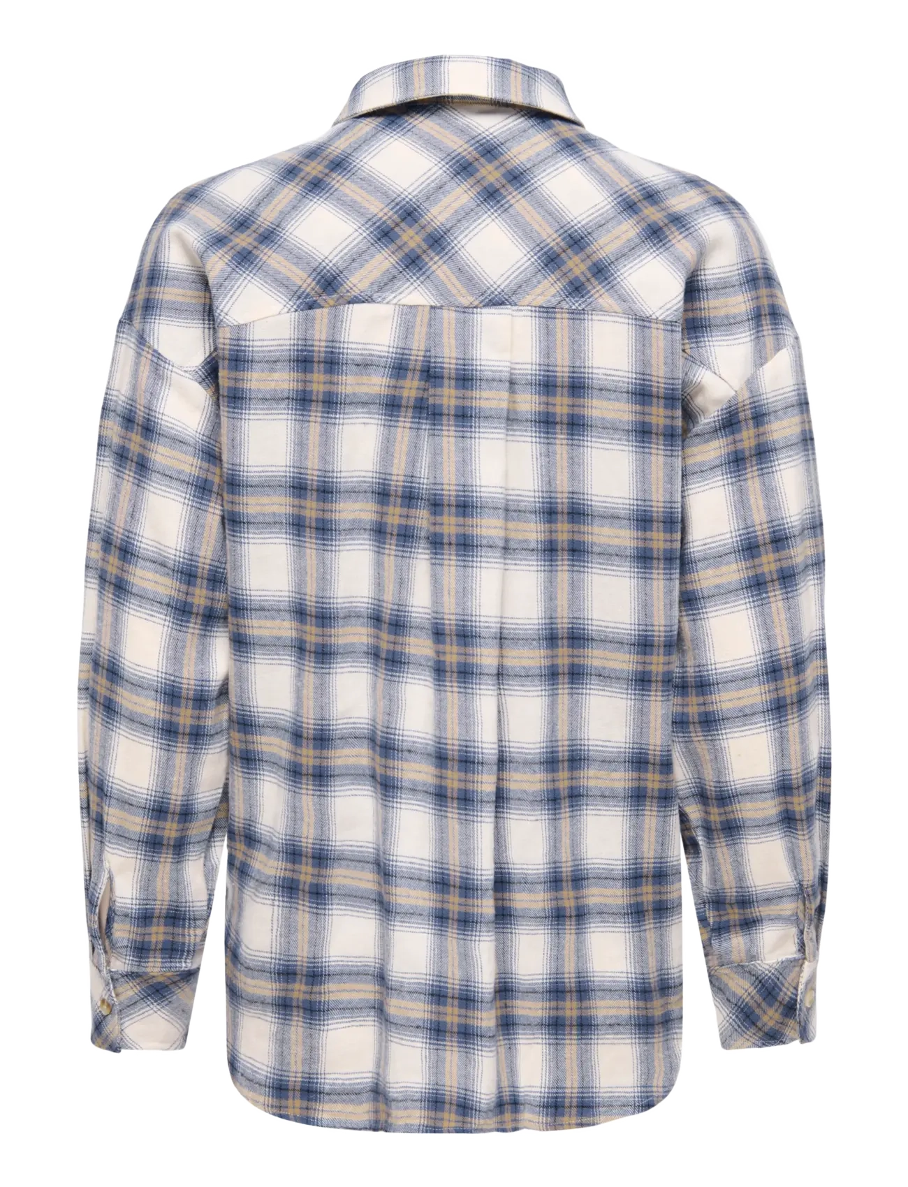 JDY - JDYMAUVE L/S CHECK LOOSE SHIRT WVN - whitecap gray - 1