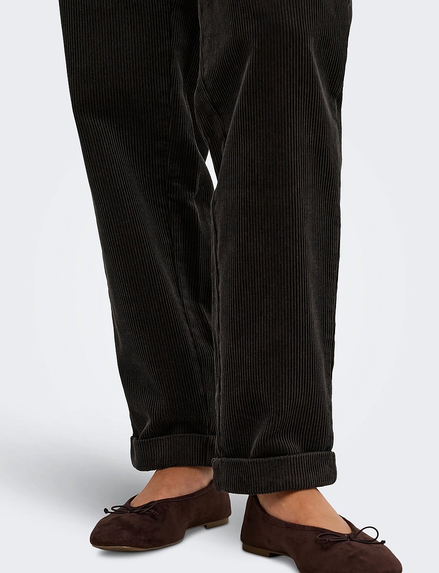 JDY - JDYSHIRAZ MW ANK PANT PNT - chinos - chocolate torte - 5