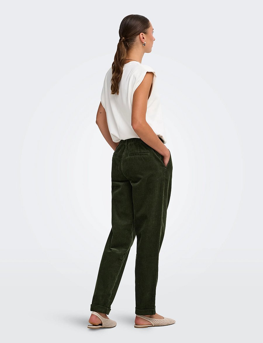 JDY - JDYSHIRAZ MW ANK PANT PNT - chinos - forest night - 3