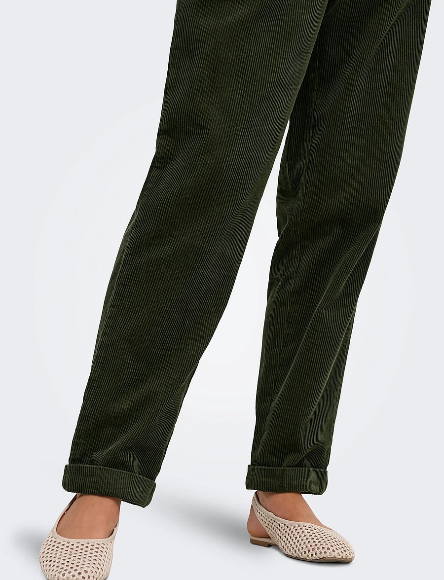 JDY - JDYSHIRAZ MW ANK PANT PNT - chinos - forest night - 5