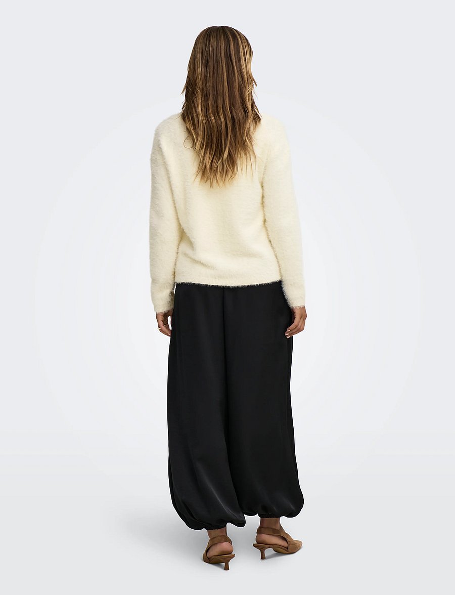 JDY - JDYPRIME JAYLA L/S ON PULLOVER KNT NOOS - cloud dancer - 3