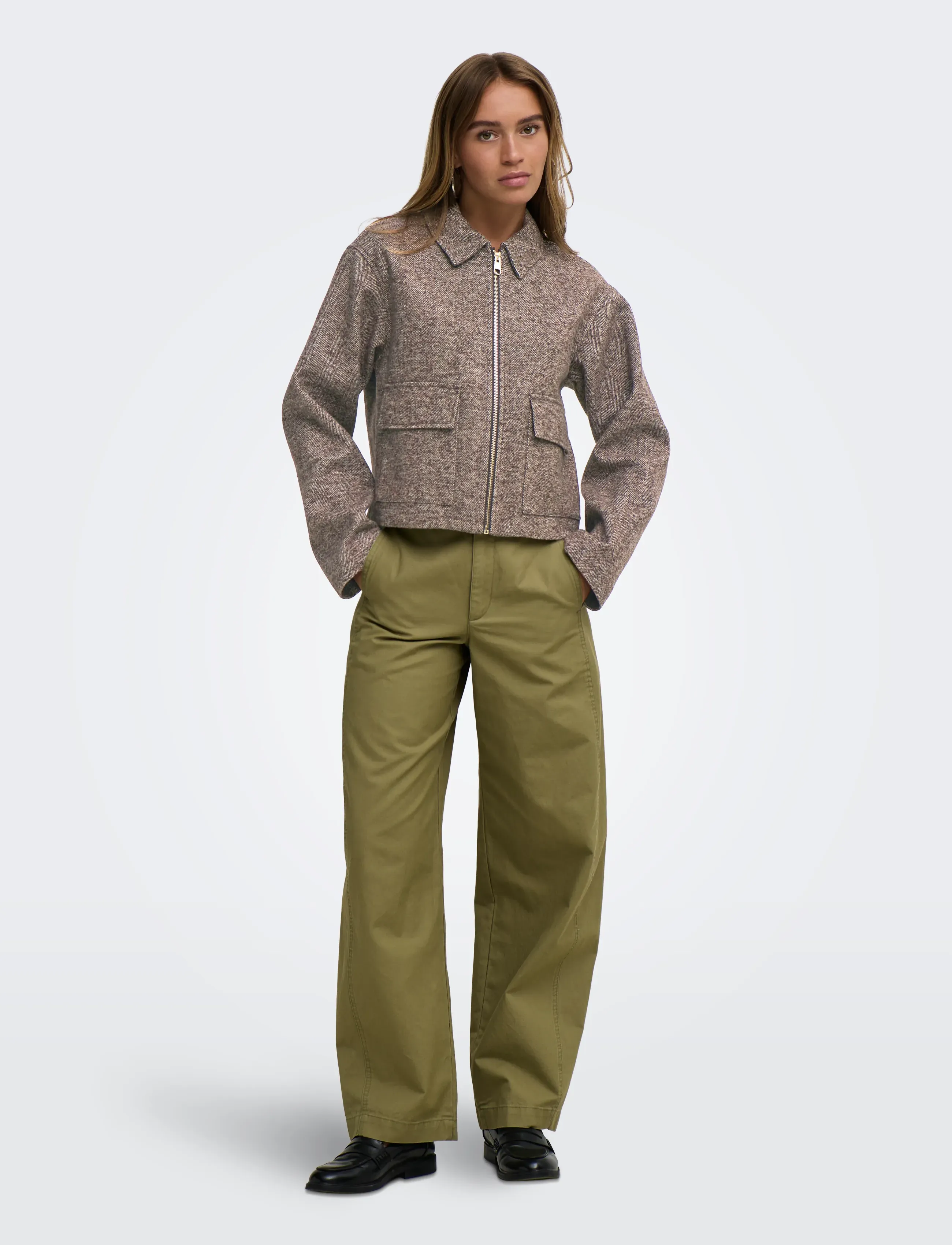 JDY Jdyvinga Herringbone Jacket Otw Noos jackor – bild 3