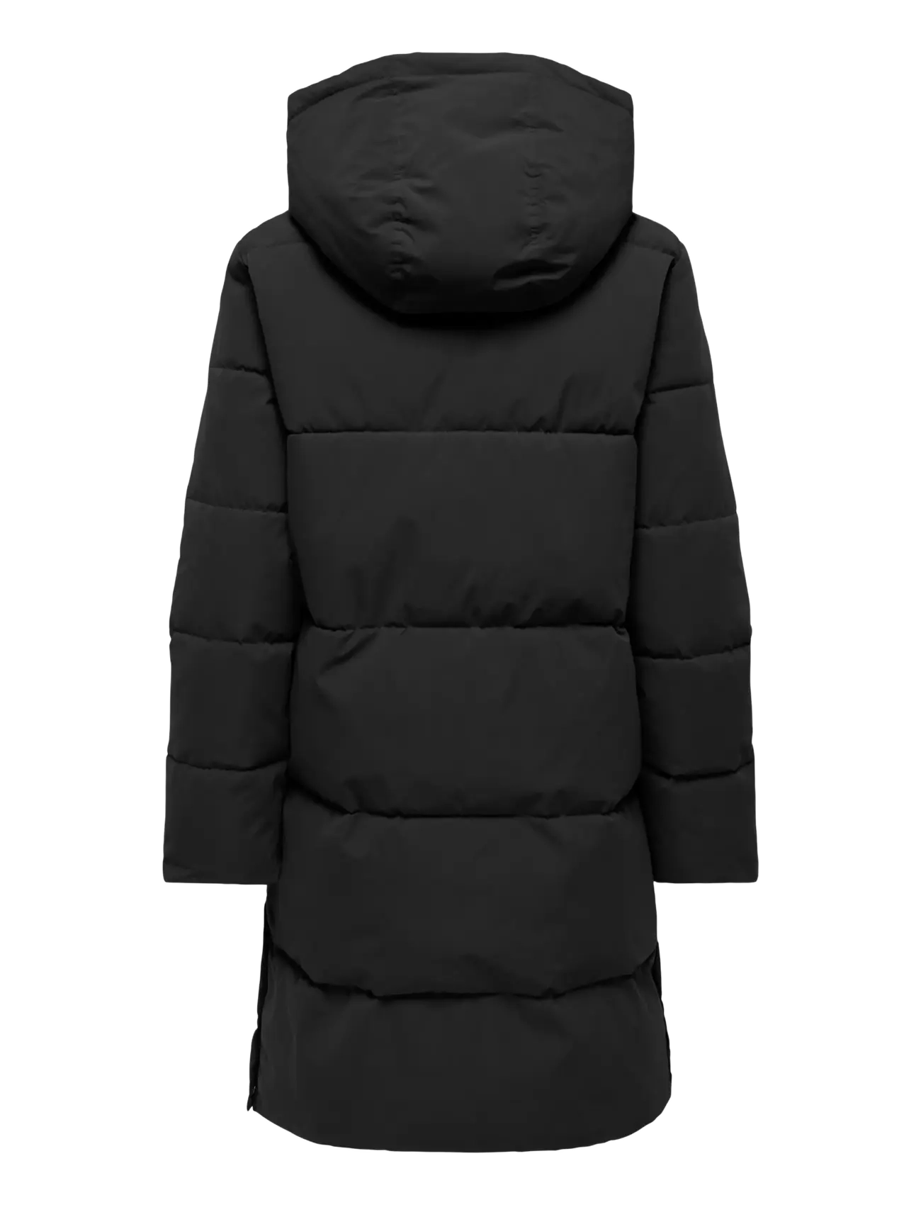 JDY - JDYBLAIR LONG HOOD PUFFER OTW SIJ NOOS - black - 2
