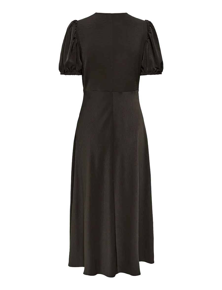 JDY - JDYAYA LIFE S/S MIDI DRESS WVN DIA - partykleider - chocolate torte - 1