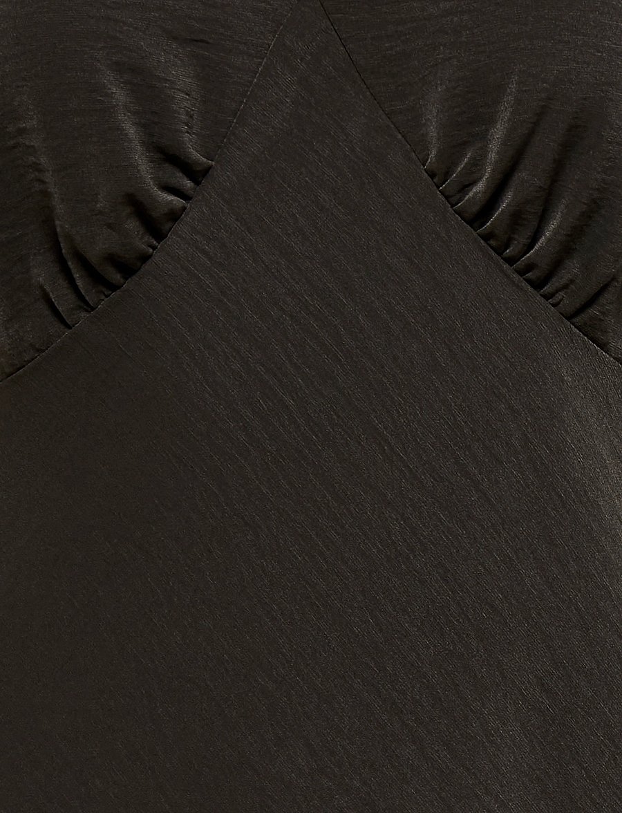 JDY - JDYAYA LIFE S/S MIDI DRESS WVN DIA - partykleider - chocolate torte - 2