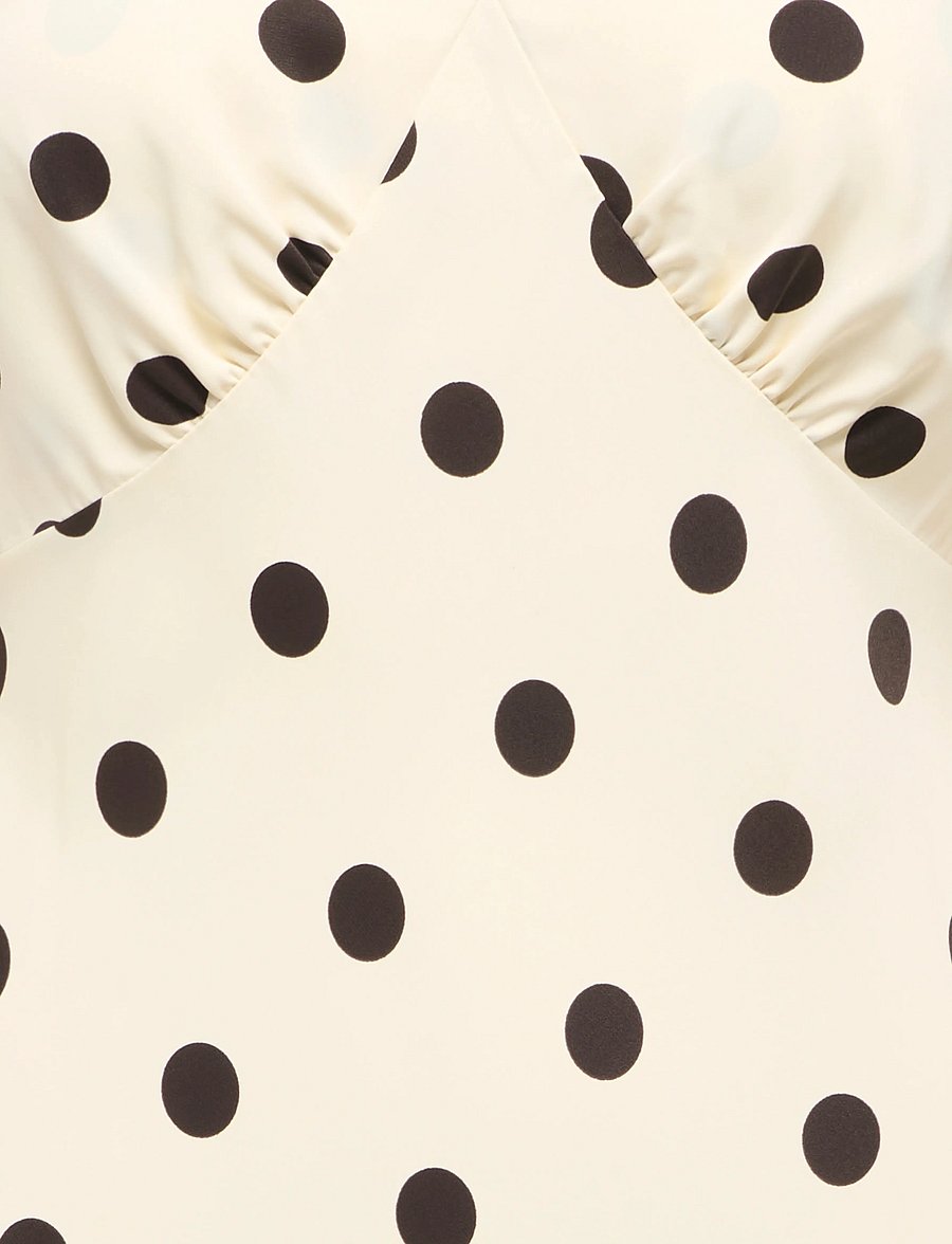 JDY - JDYAYA LIFE S/S MIDI DRESS WVN DIA - partykleider - whitecap gray - 2