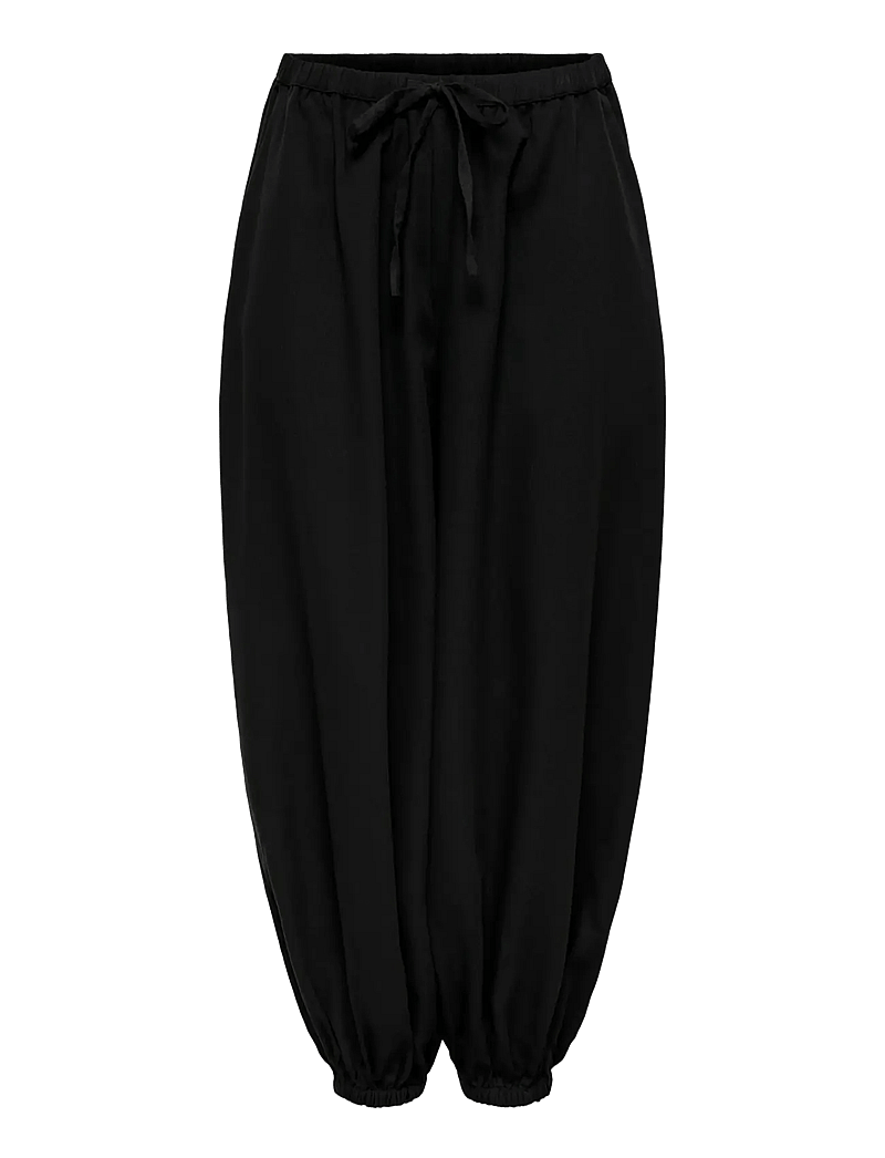 JDY - JDYPALOMA MW LOOSE PANT WVN NOOS - barrel-hosen - black - 1