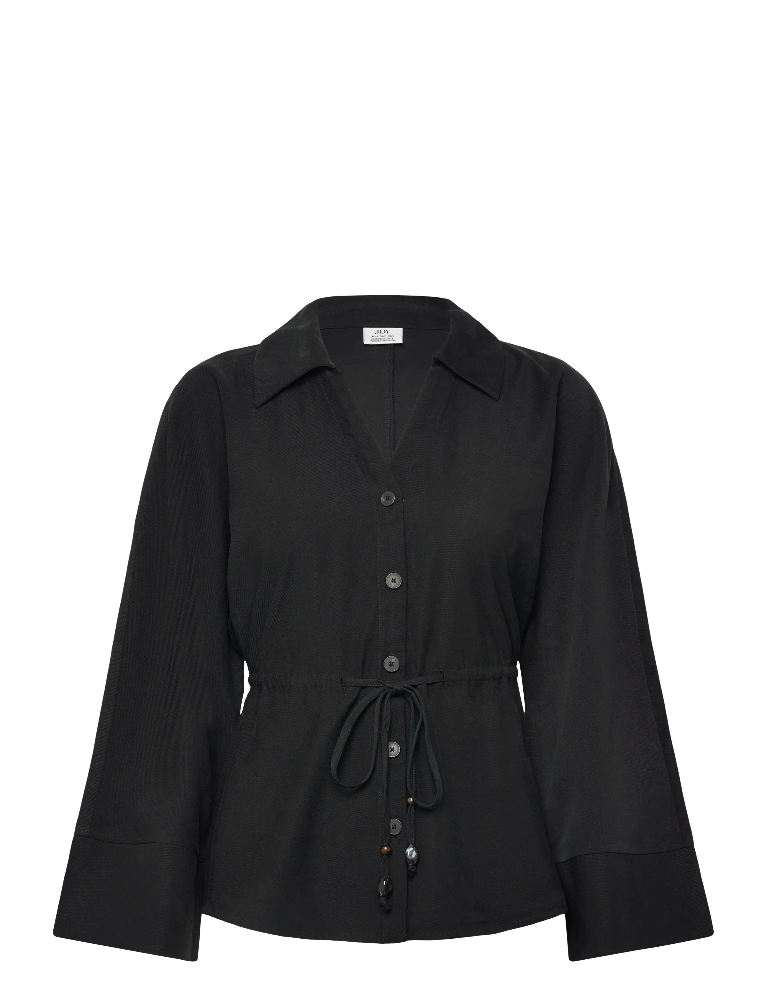 JDY JDYMILENA L/S SHIRT WVN EXP - Bluser - BLACK / black