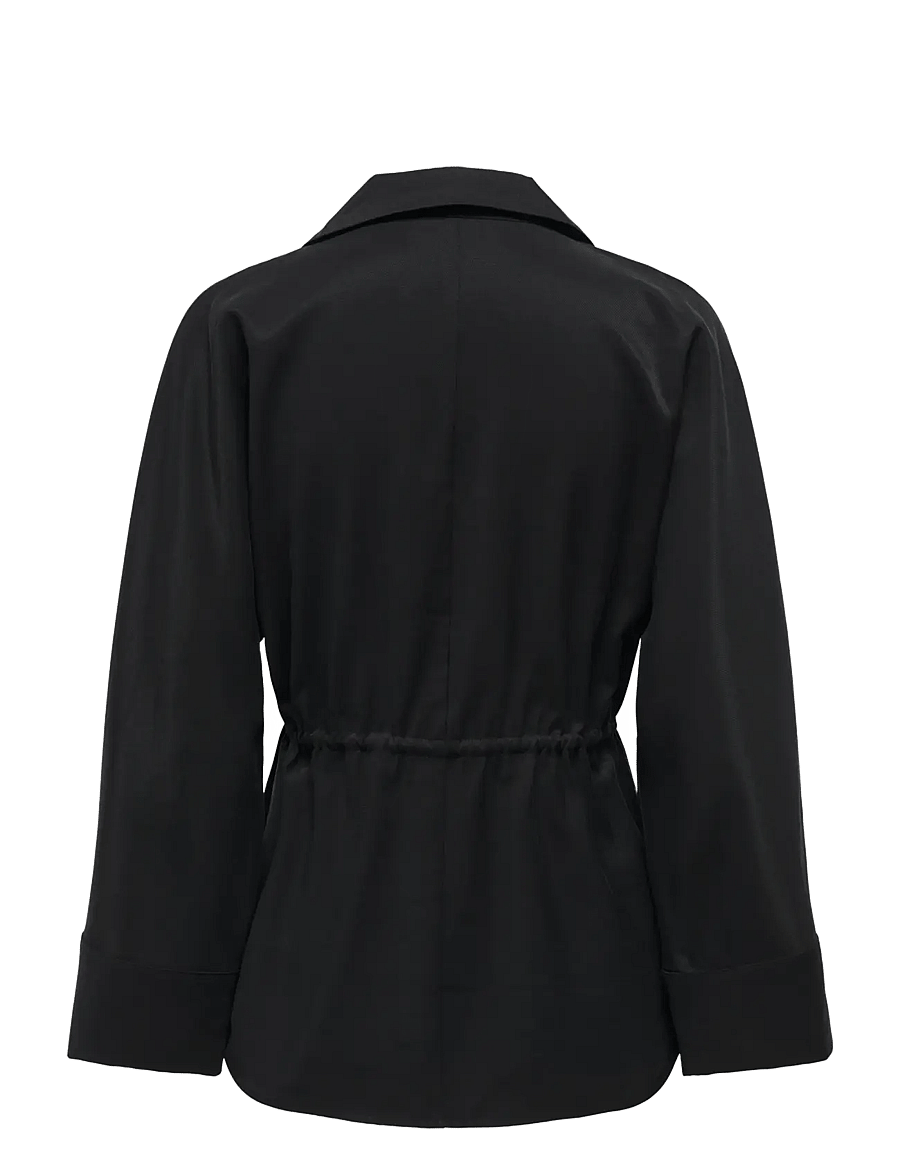 JDY - JDYMILENA L/S SHIRT WVN EXP - langärmlige hemden - black - 2