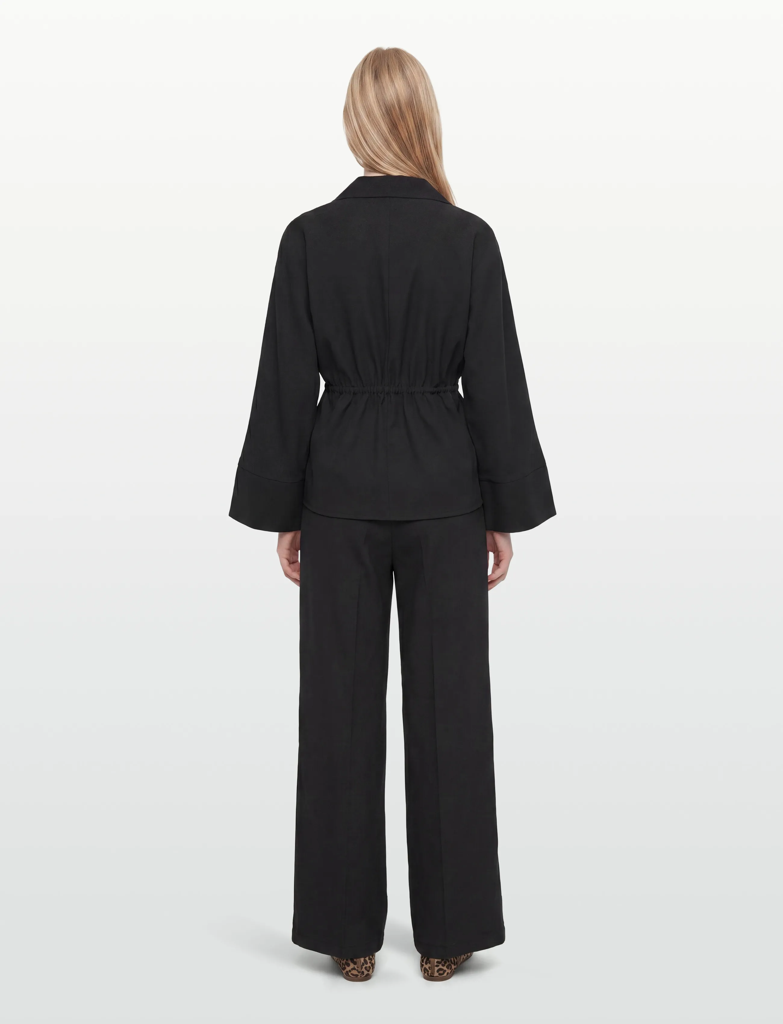 JDY - JDYMILENA L/S SHIRT WVN EXP - chemises à manches longues - black - 4