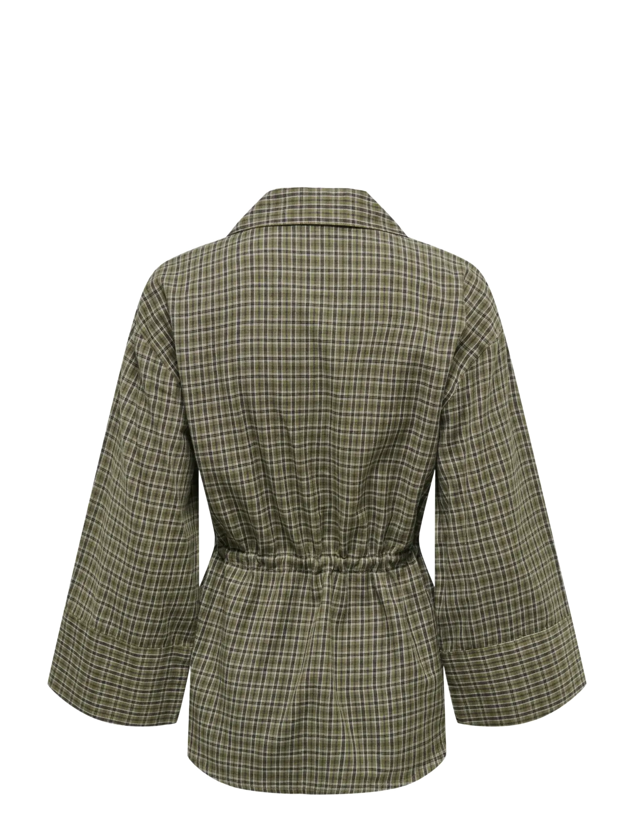 JDY - JDYRIKKA 7/8 TUNNEL SHIRT WVN - långärmade skjortor - dark olive - 2