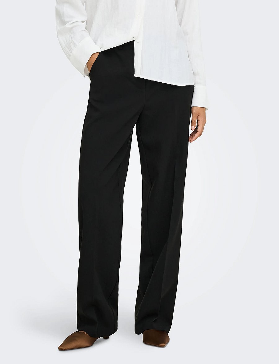 JDY - JDYVIV HW WIDE PANT PNT NOOS - black - 0
