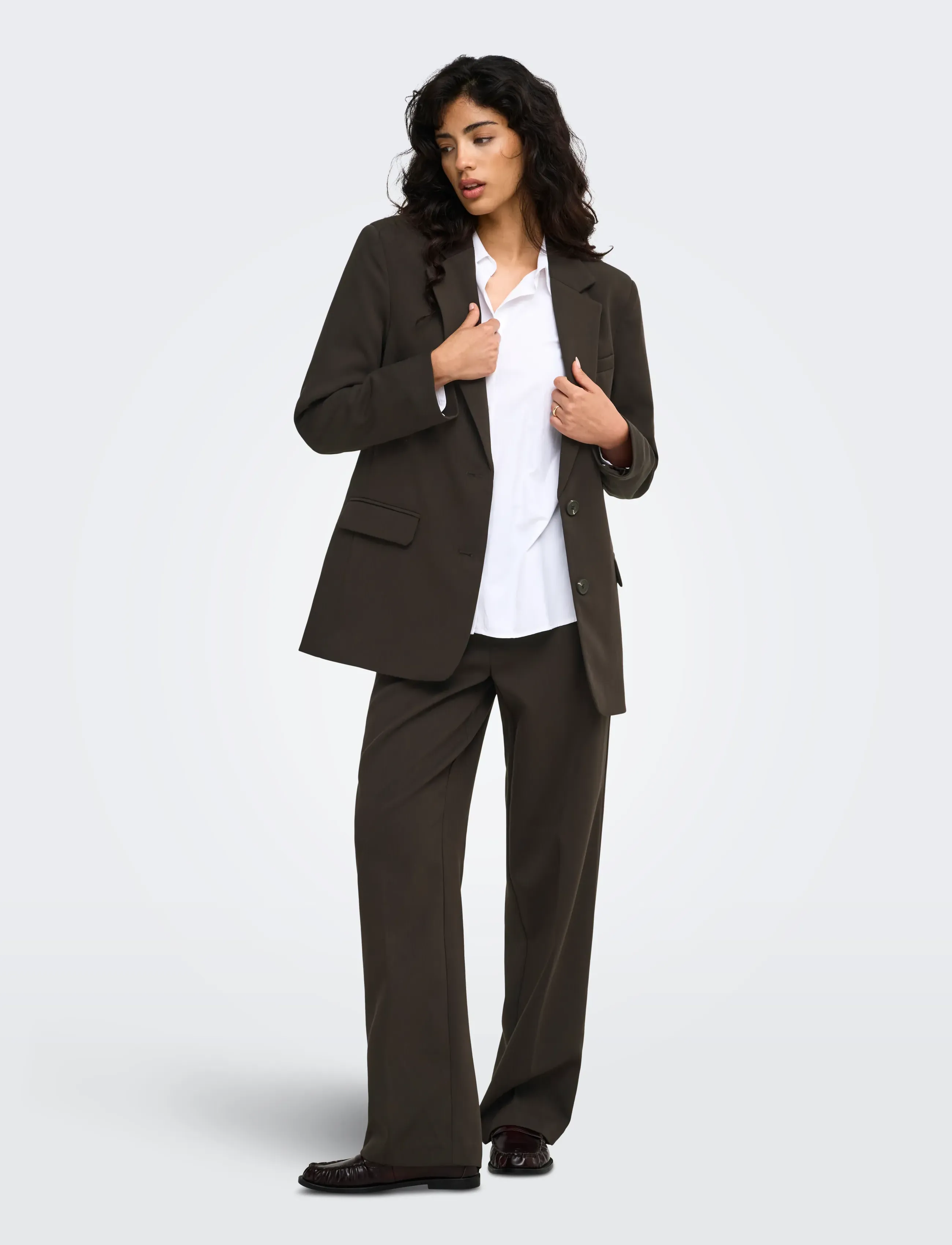JDY Jdyviv Hw Wide Pant Pnt Noos mjukisbyxor dam – bild 3