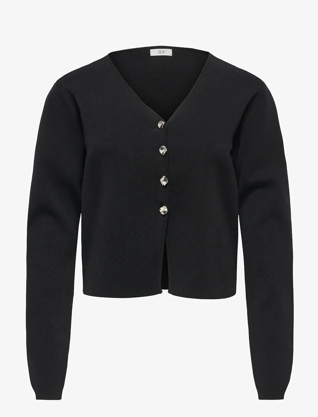 JDY - JDYASTRA L/S V-NECK CARDIGAN KNT - koftor - black - 0