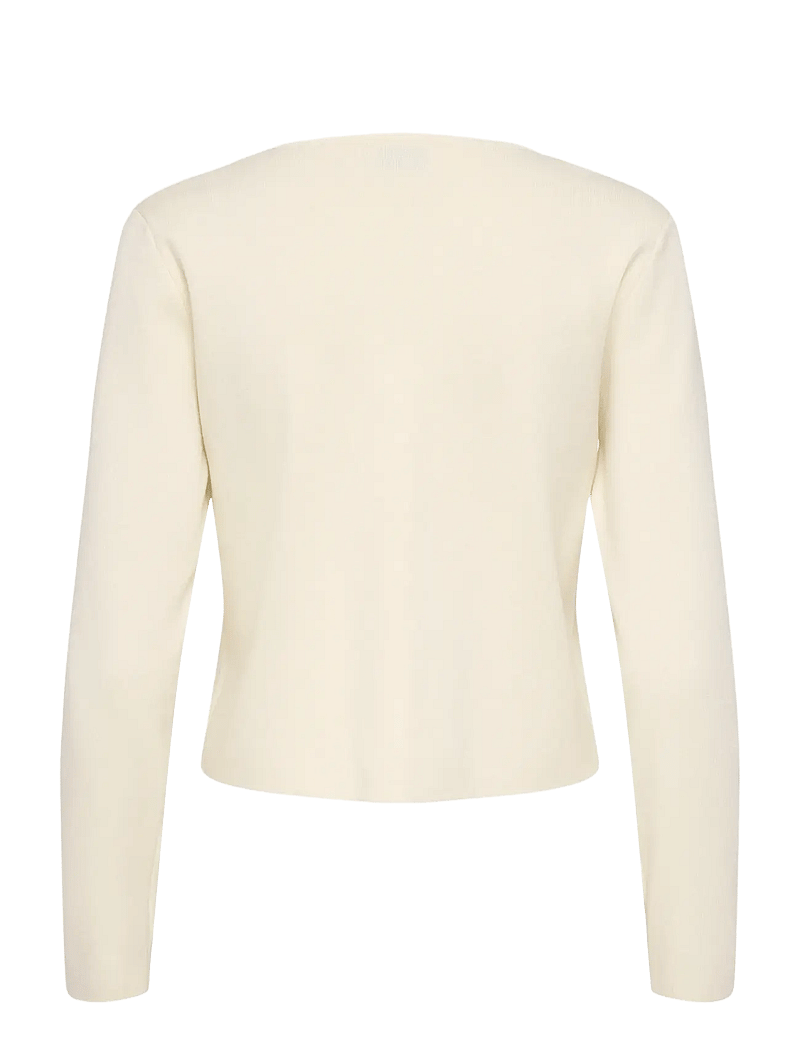 JDY - JDYASTRA L/S V-NECK CARDIGAN KNT - koftor - eggnog - 1