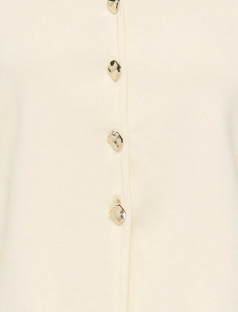 JDY - JDYASTRA L/S V-NECK CARDIGAN KNT - koftor - eggnog - 2