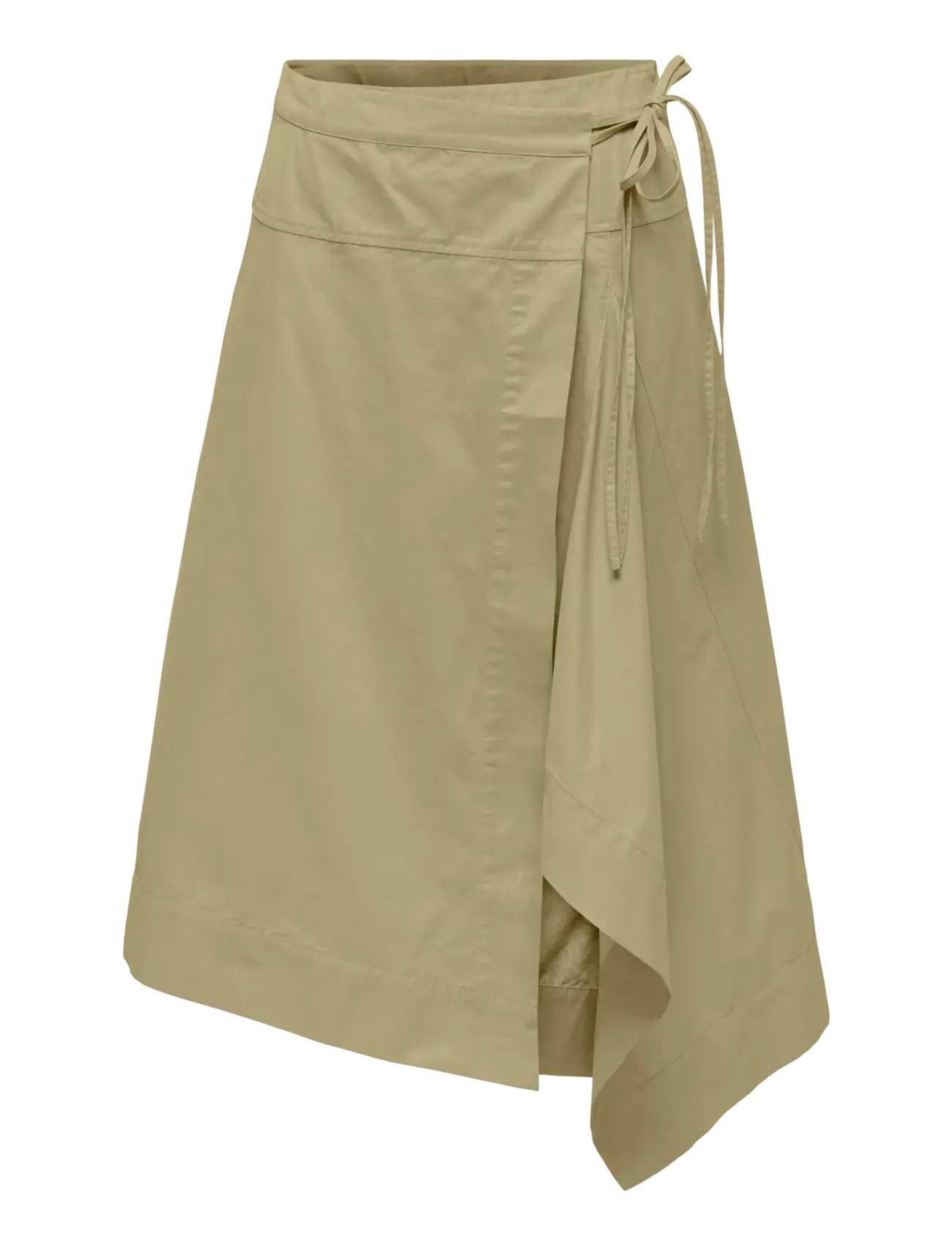 JDY JDYOLIVIA MW ASYM WRAP SKIRT PNT - Kjolar - SLATE GREEN / khaki/green