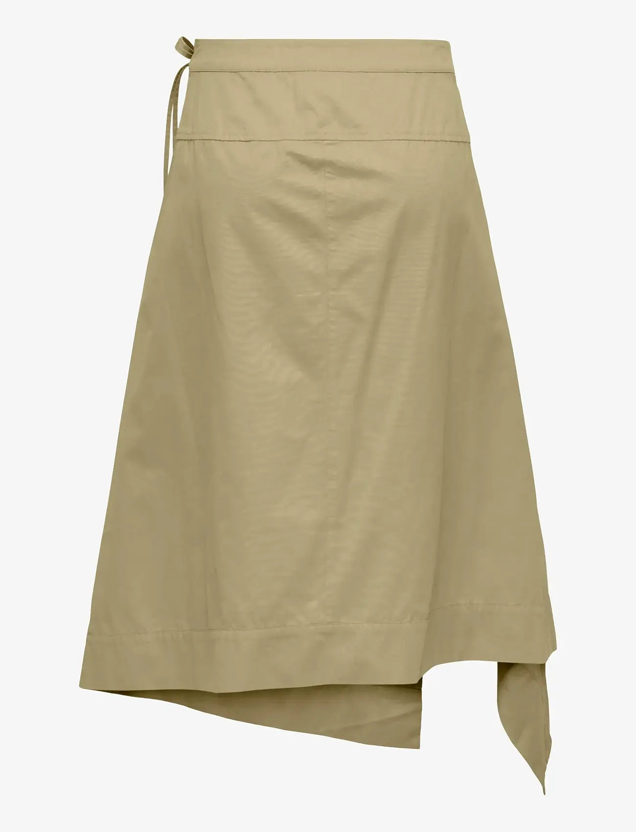 JDY - JDYOLIVIA MW ASYM WRAP SKIRT PNT - slate green - 2