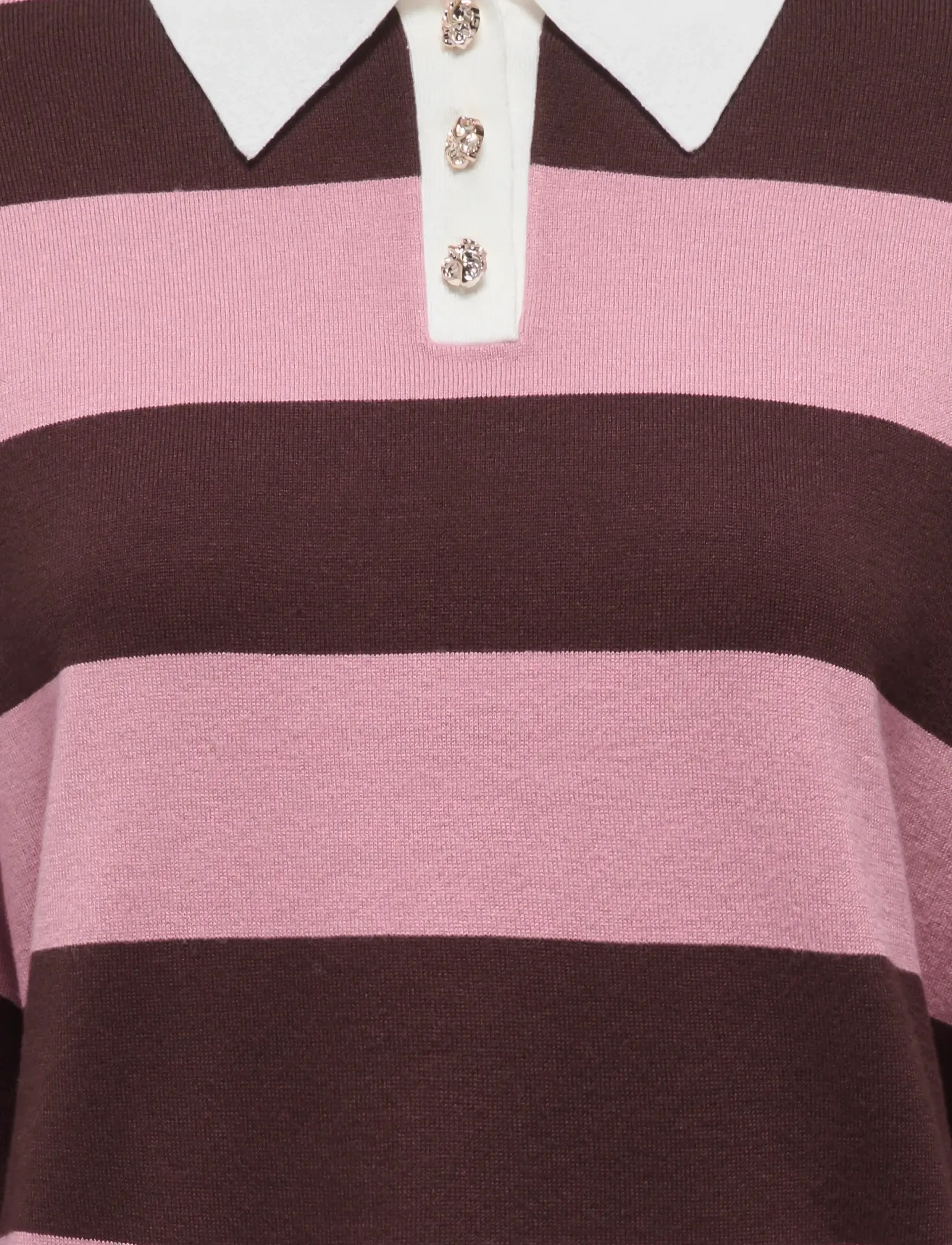 JDY - JDYNAIMA L/S POLO PULLOVER KNT - chicory coffee - 2