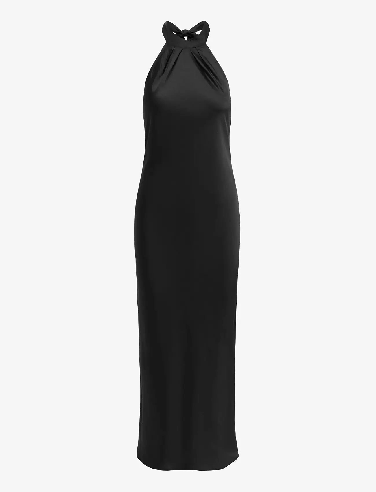 JDY - JDYURBA HALTERNECK LONG DRESS WVN EXP - abendkleider - black onyx - 1