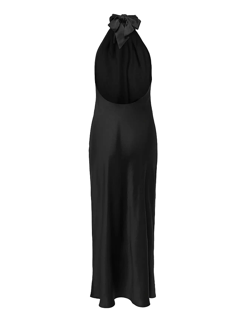 JDY - JDYURBA HALTERNECK LONG DRESS WVN EXP - abendkleider - black onyx - 2