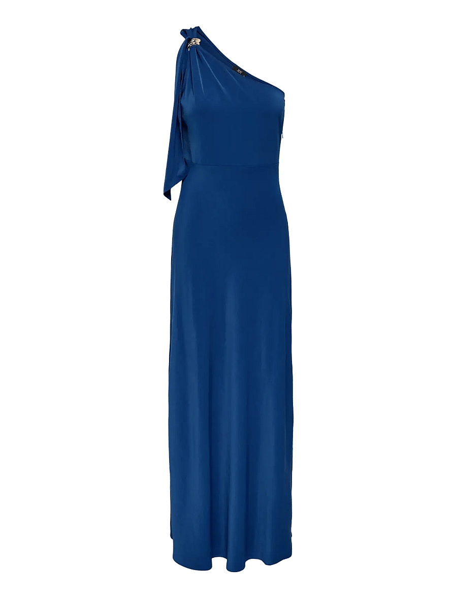 JDY - JDYAYA ONESHOULDER LONG DRESS WVN EXP - abendkleider - navy peony - 1