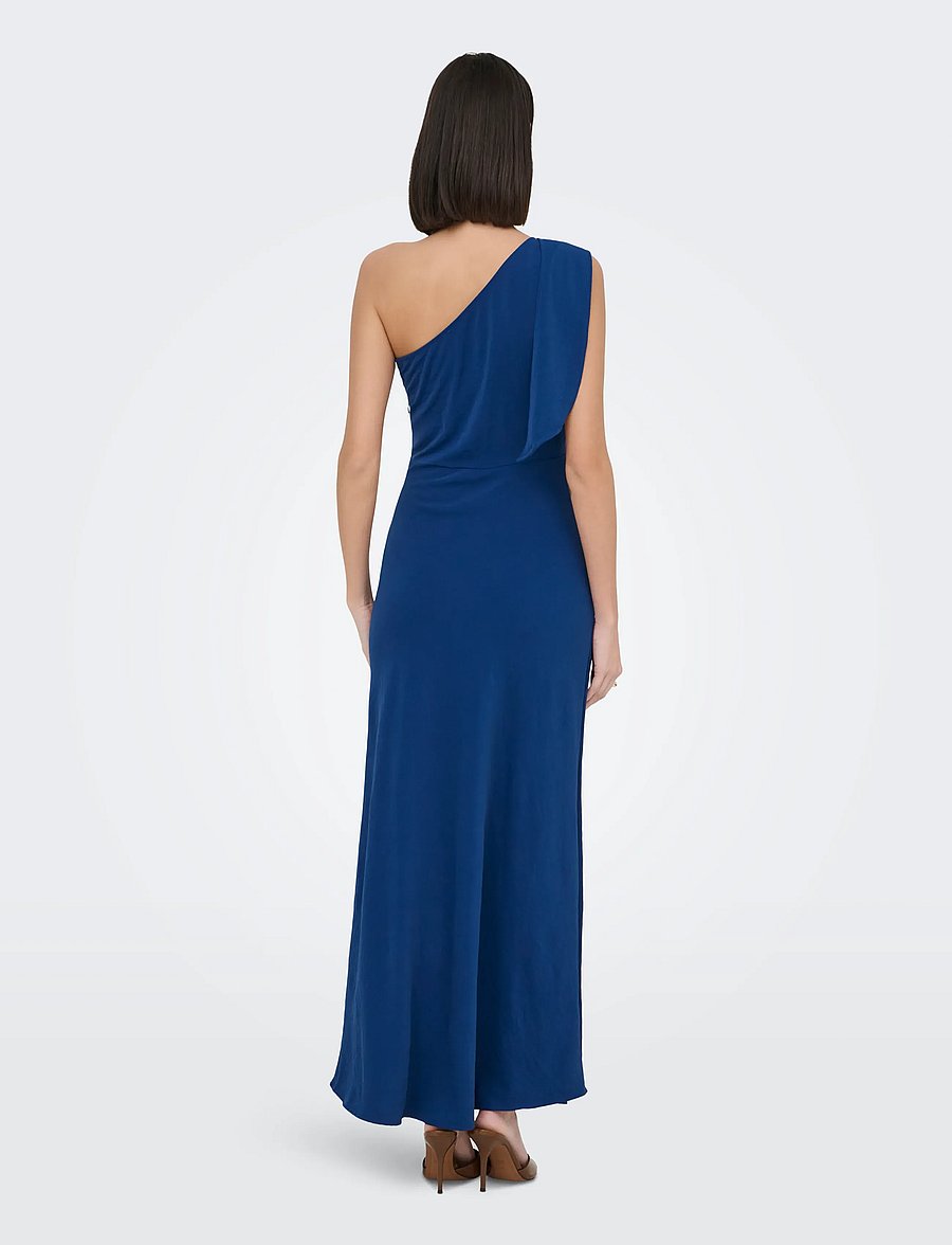 JDY - JDYAYA ONESHOULDER LONG DRESS WVN EXP - abendkleider - navy peony - 3