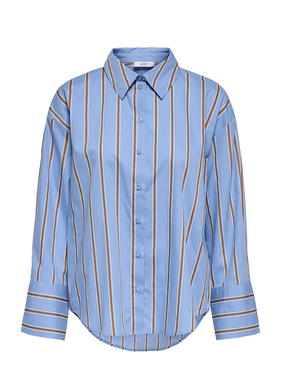 JDY - JDYSERENA L/S SHIRT WVN NOOS - langærmede skjorter - bel air blue - 1