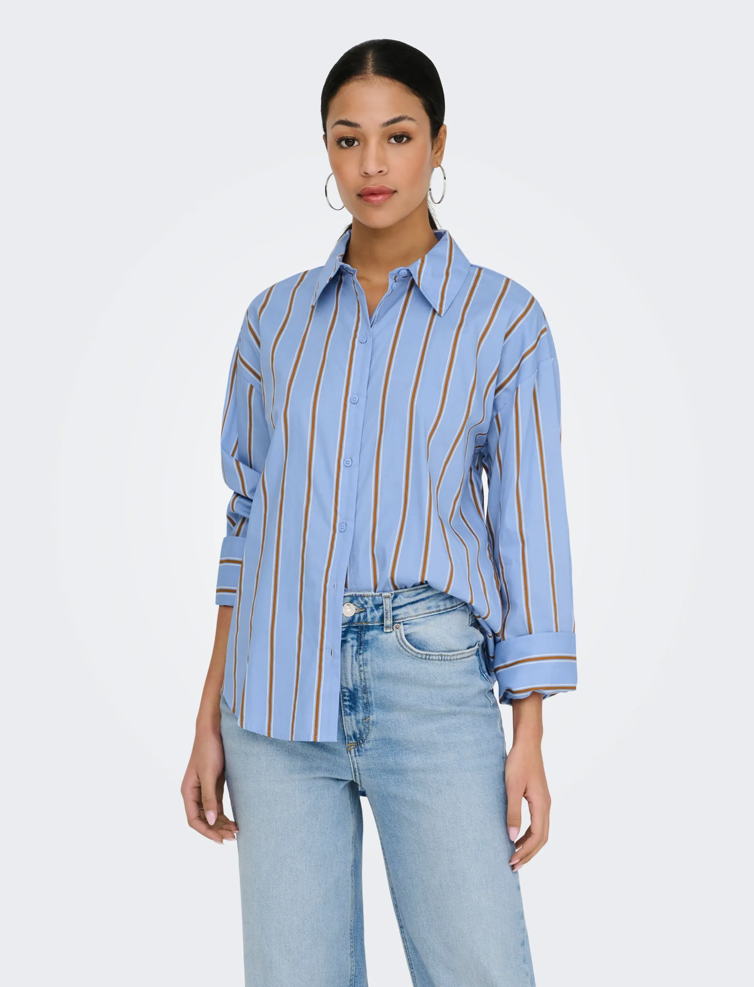 JDY JDYSERENA L/S SHIRT WVN NOOS - Skyrtur - BEL AIR BLUE / blue