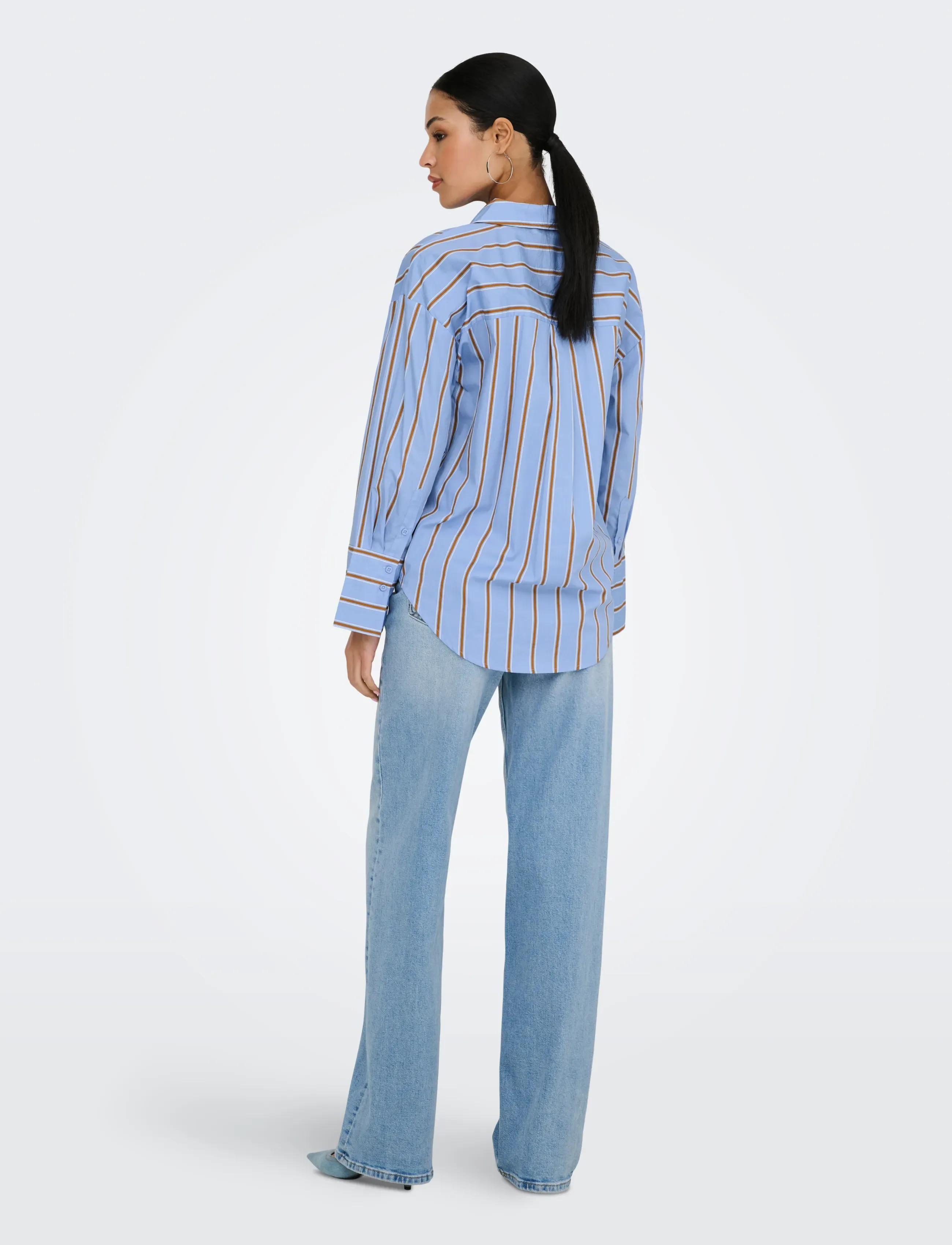 JDY - JDYSERENA L/S SHIRT WVN NOOS - langærmede skjorter - bel air blue - 3