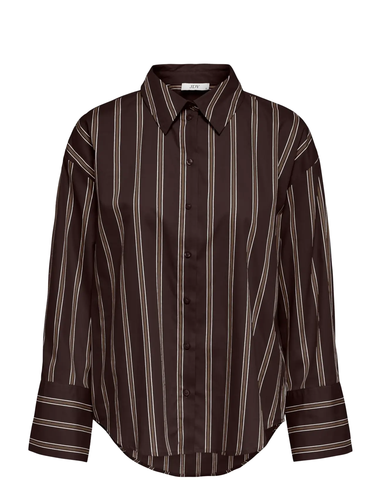 JDY JDYSERENA L/S SHIRT WVN NOOS - Riided - CHOCOLATE TORTE / brown