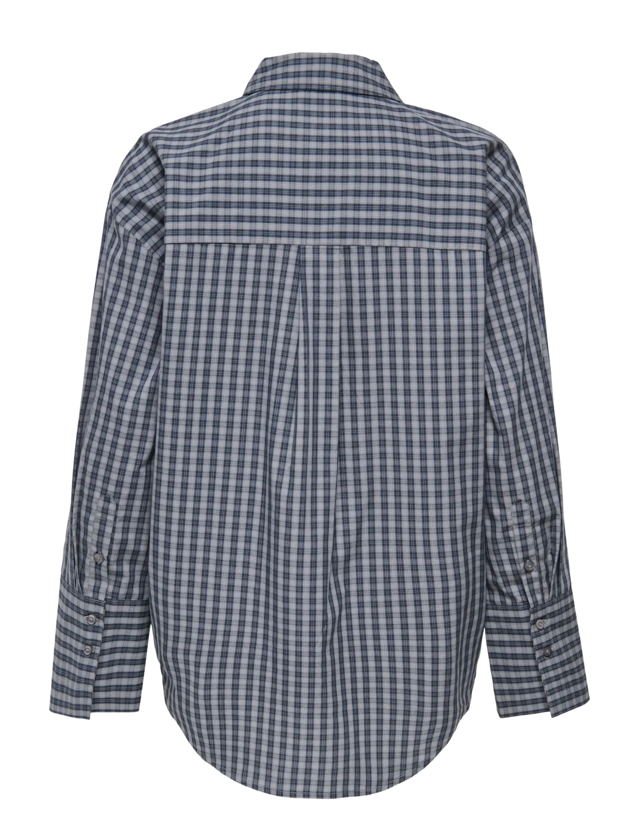 JDY - JDYSERENA L/S SHIRT WVN NOOS - langärmlige hemden - dark grey melange - 1